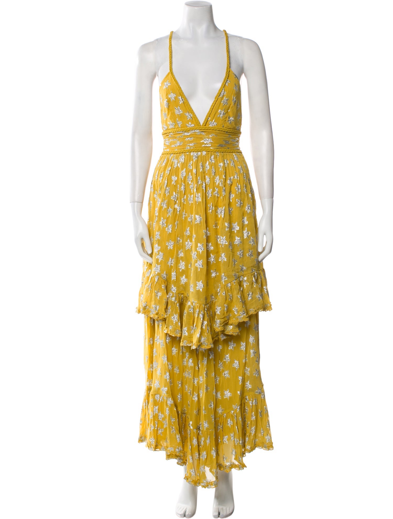 Rococo Sand Printed Long Dress w/ Tags