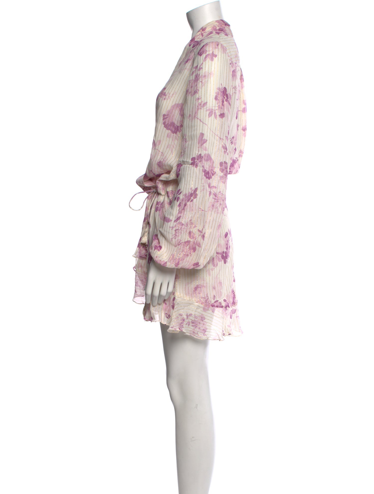 Rococo Sand Floral Print Mini Dress