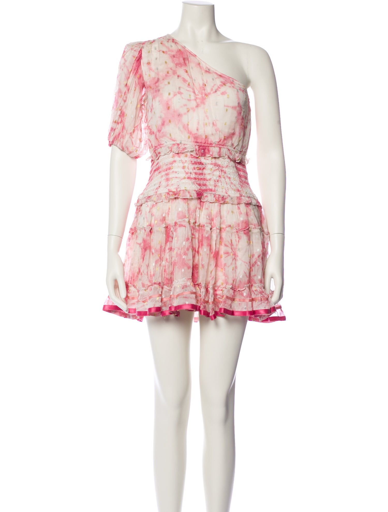 Rococo Sand Floral Print Mini Dress