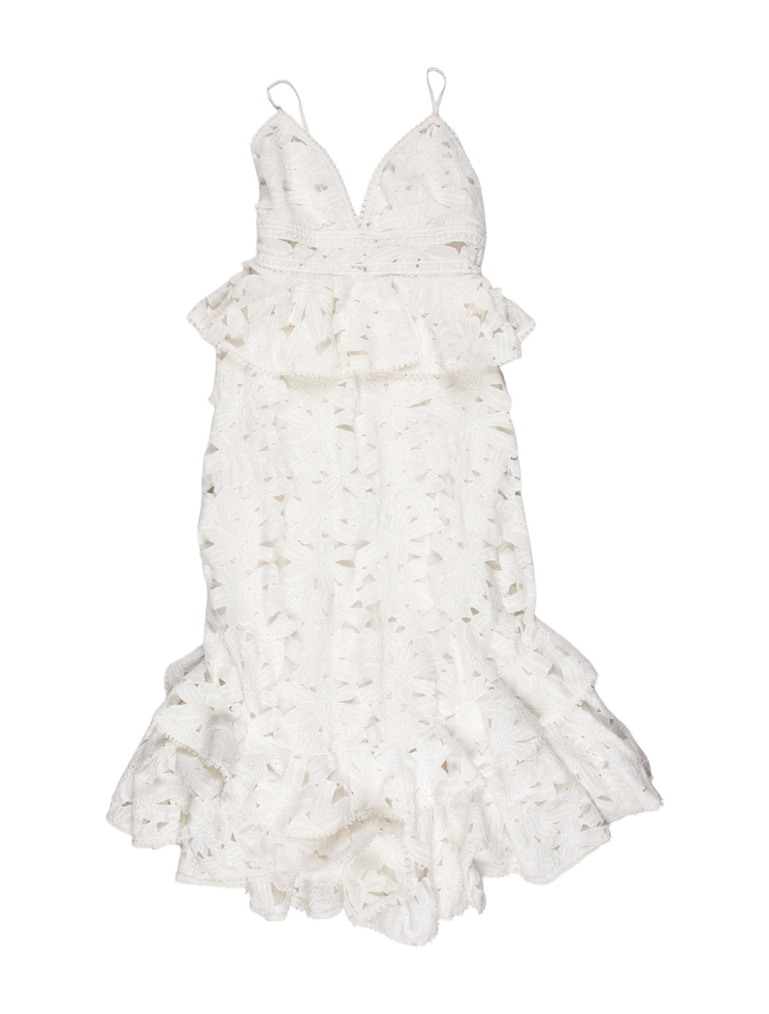 Rococo Sand Square Neckline Long Dress