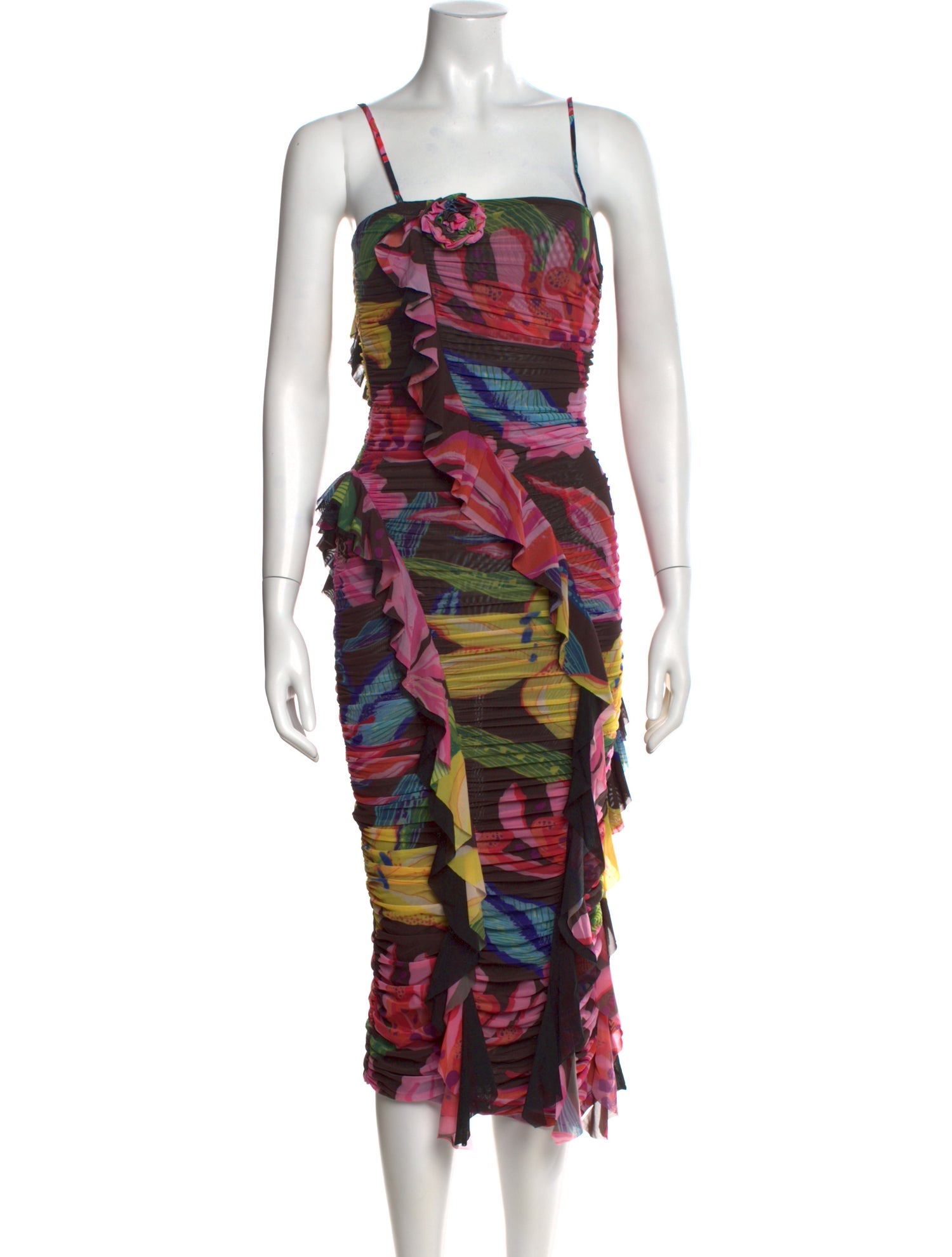 Rococo Sand Printed Midi Length Dress w/ Tags