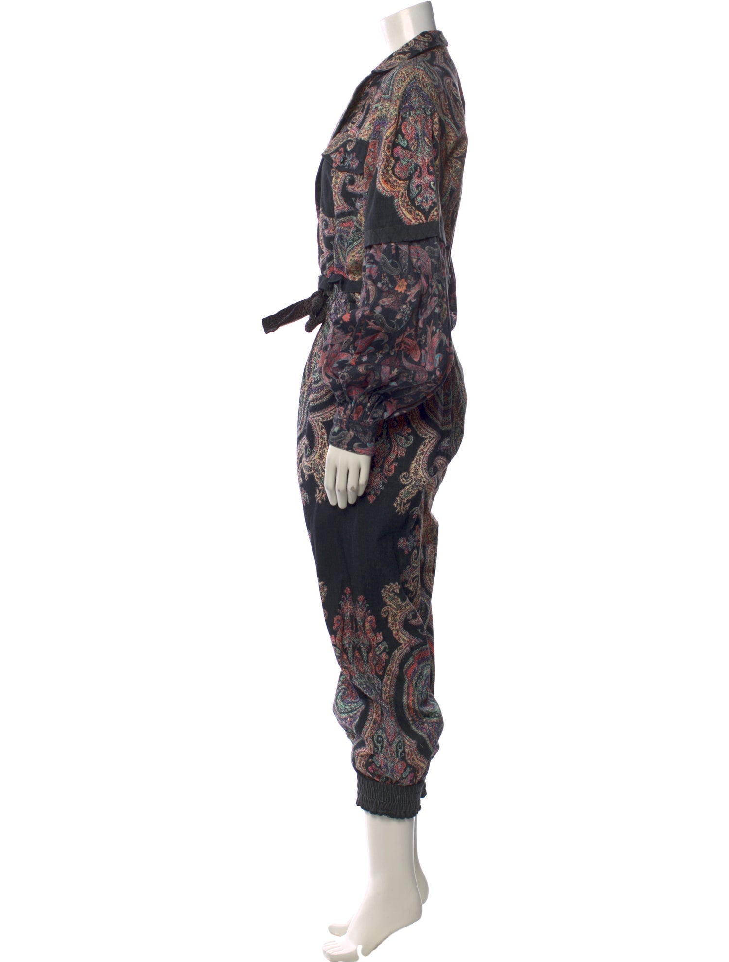 Rococo Sand Paisley Print Jumpsuit