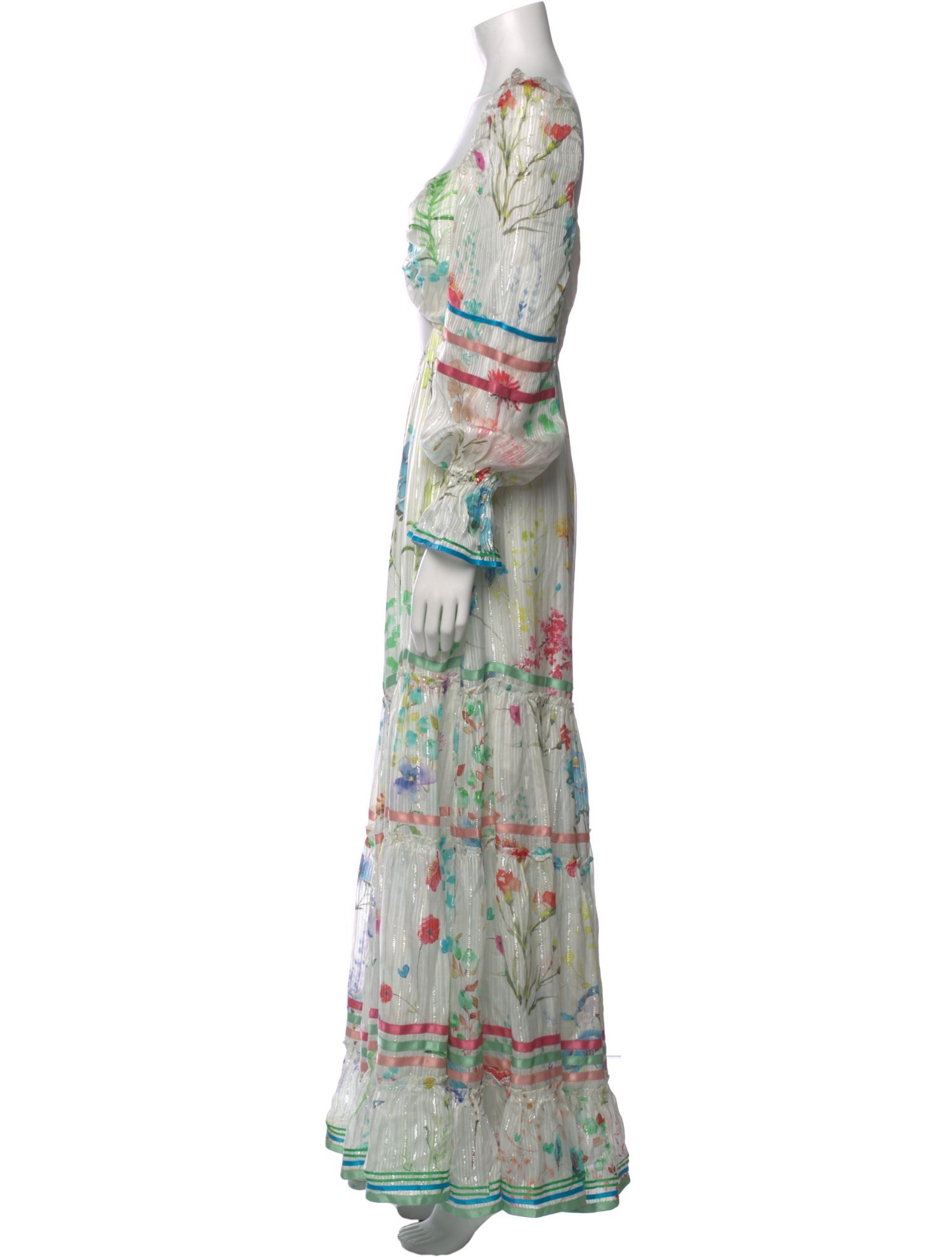Rococo Sand Printed Long Dress