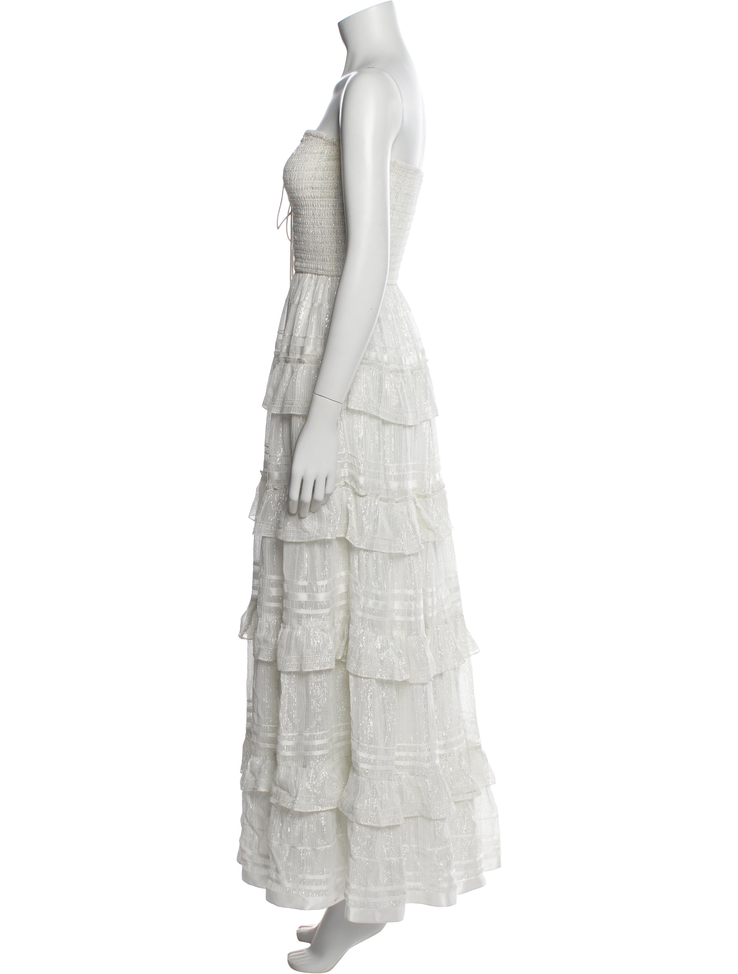 Rococo Sand Strapless Long Dress