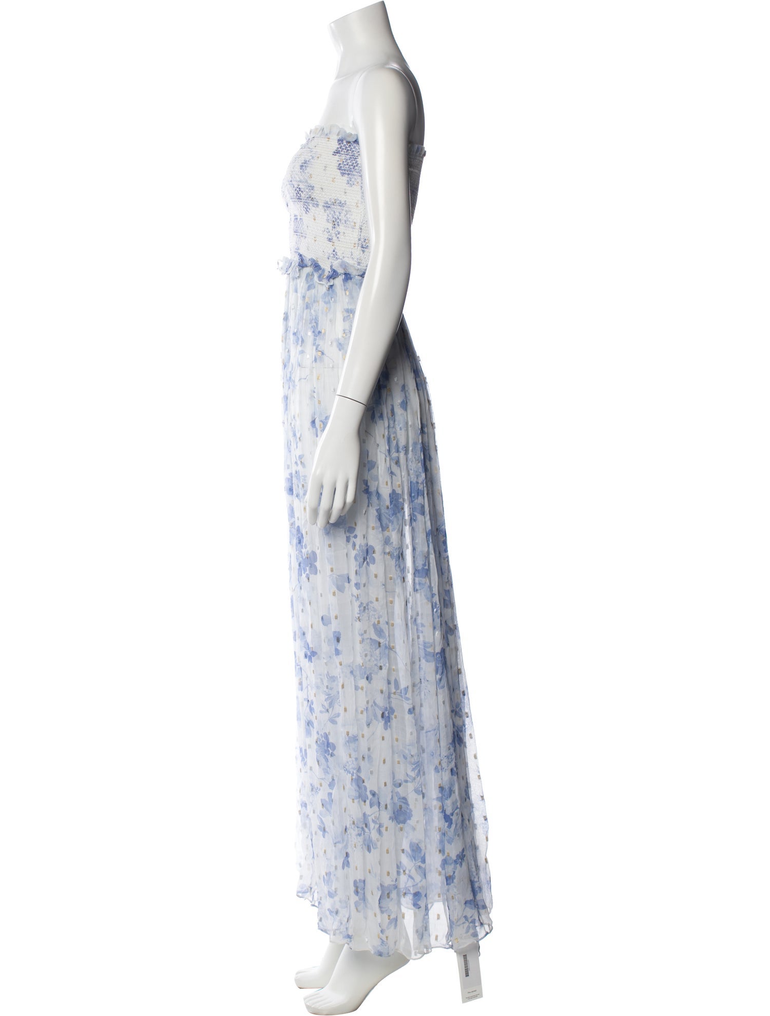 Rococo Sand Floral Print Long Dress