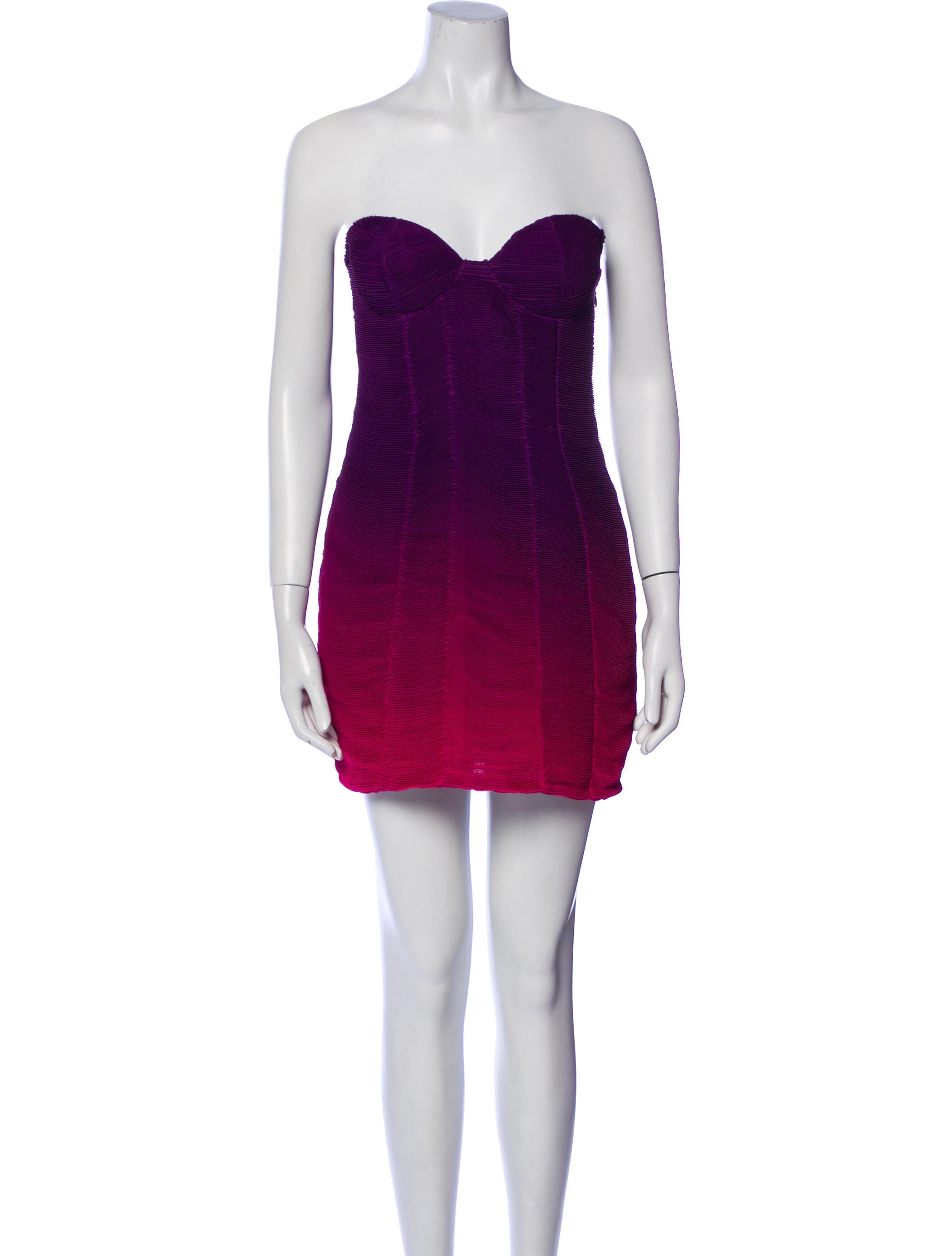 Rococo Sand Strapless Mini Dress w/ Tags