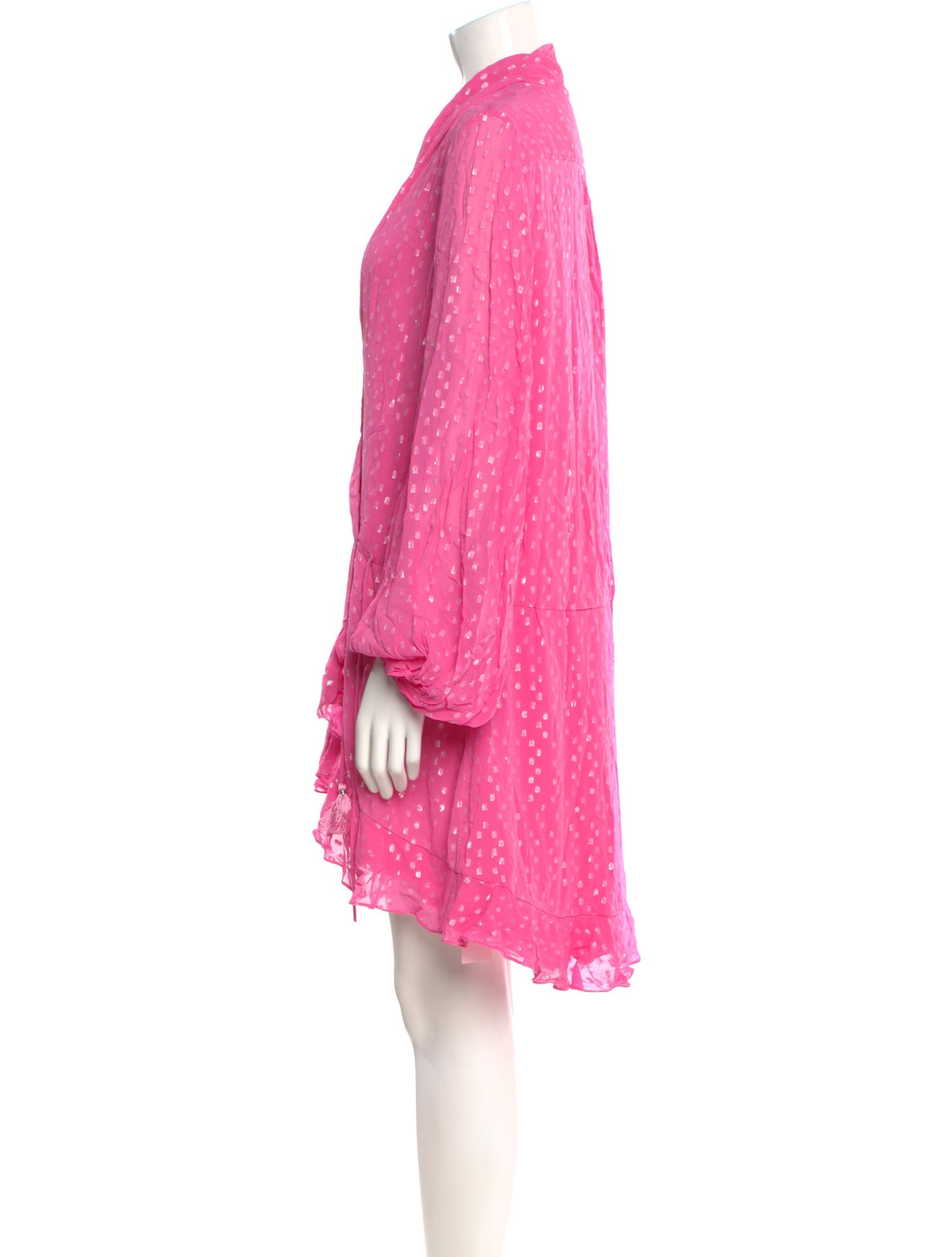 Rococo Sand Polka Dot Print Knee-Length Dress