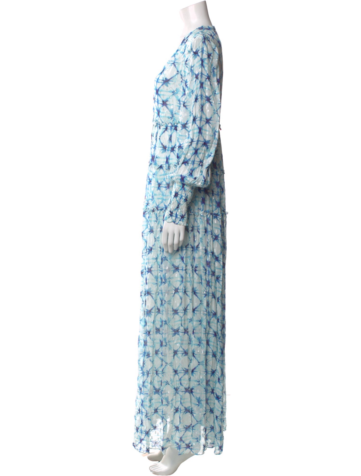 Rococo Sand Printed Long Dress w/ Tags