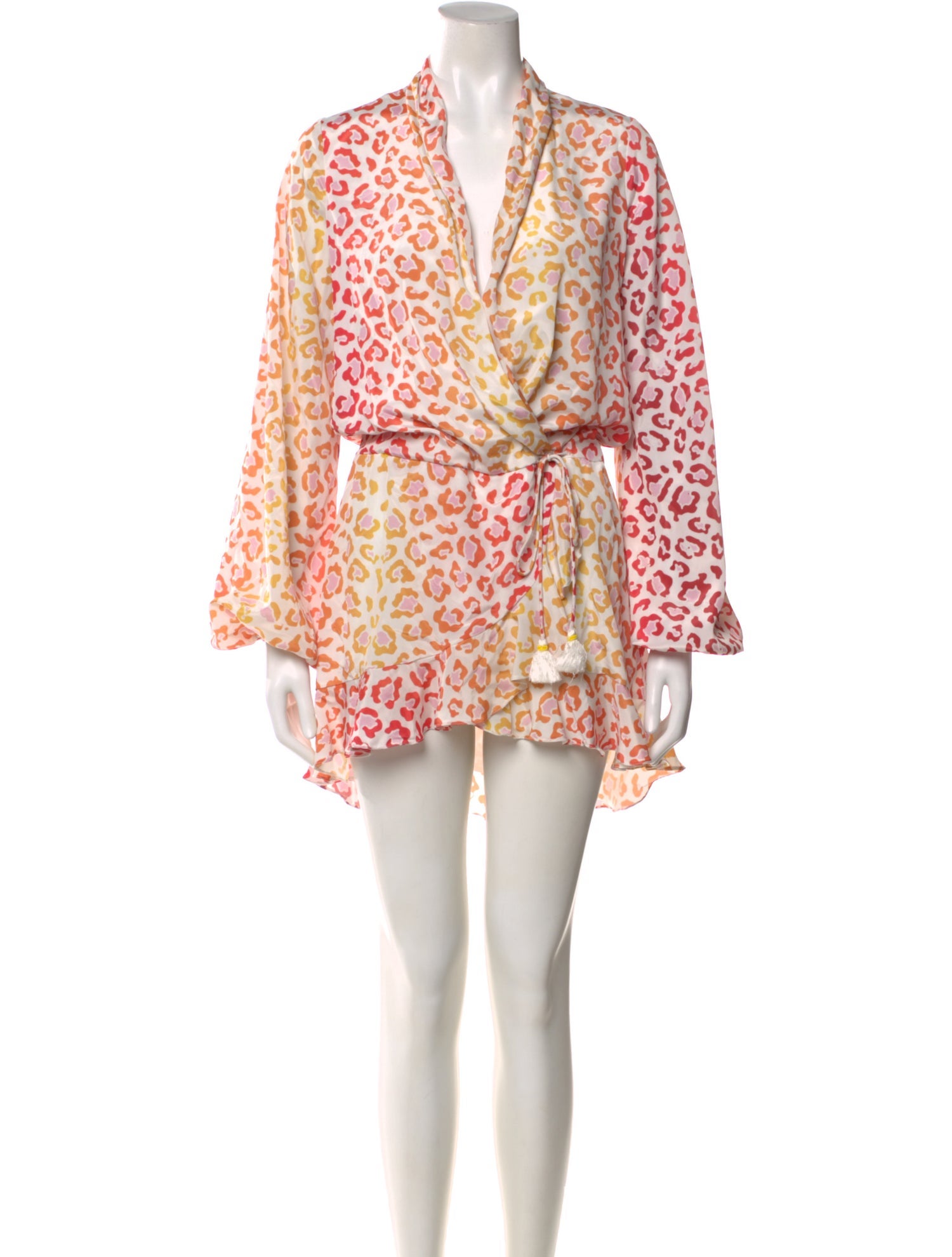 Rococo Sand Animal Print Mini Dress