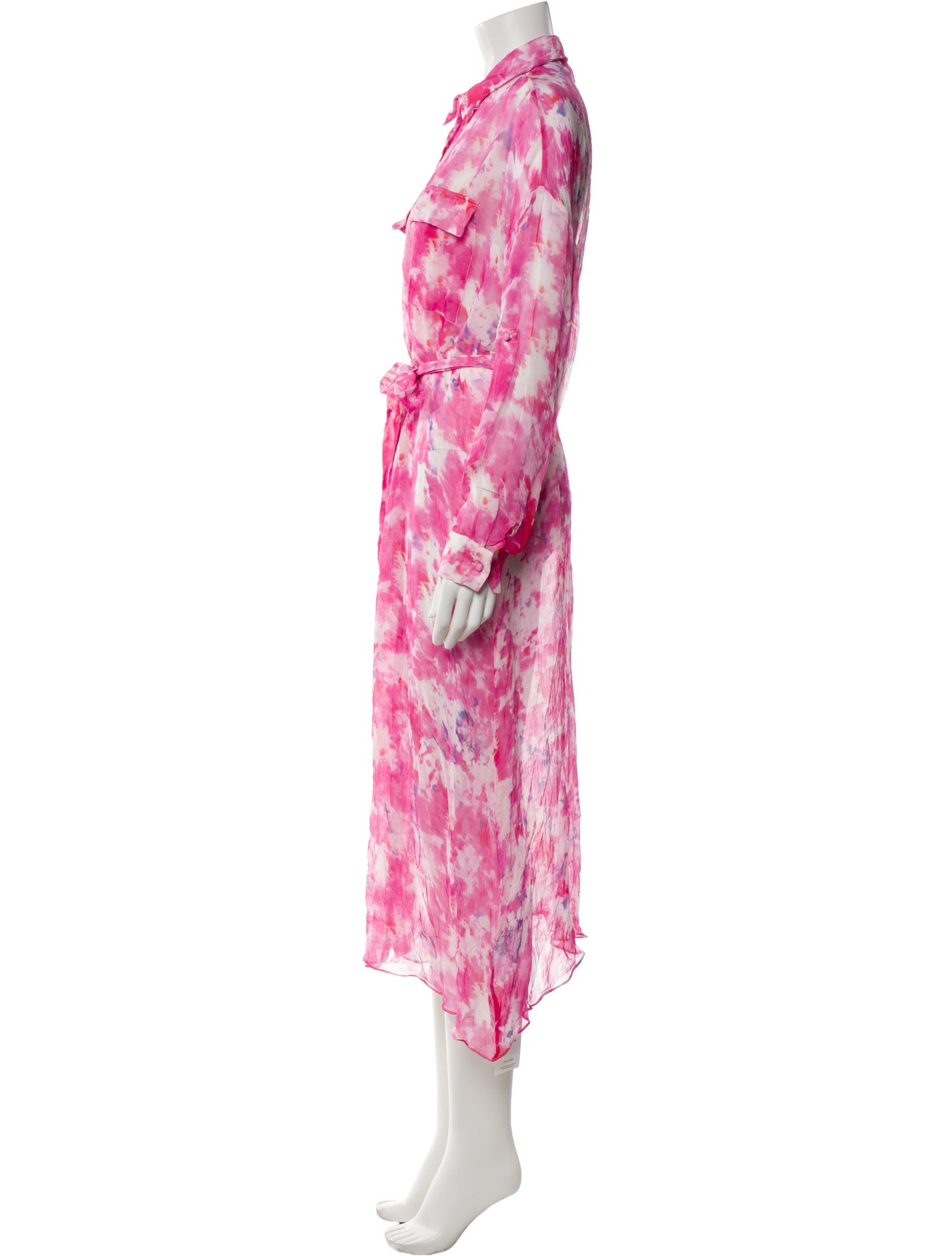 Rococo Sand Tie-Dye Print Long Dress