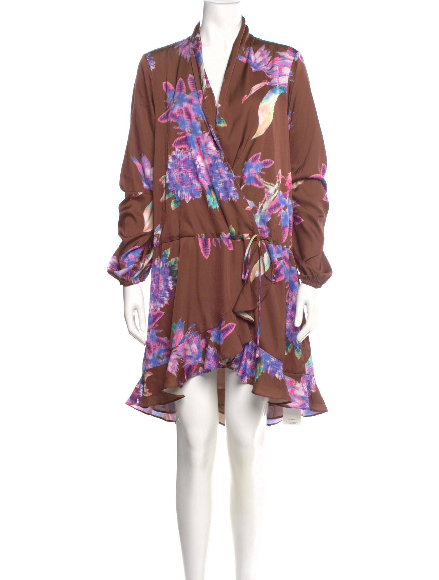 Rococo Sand Floral Print Knee-Length Dress