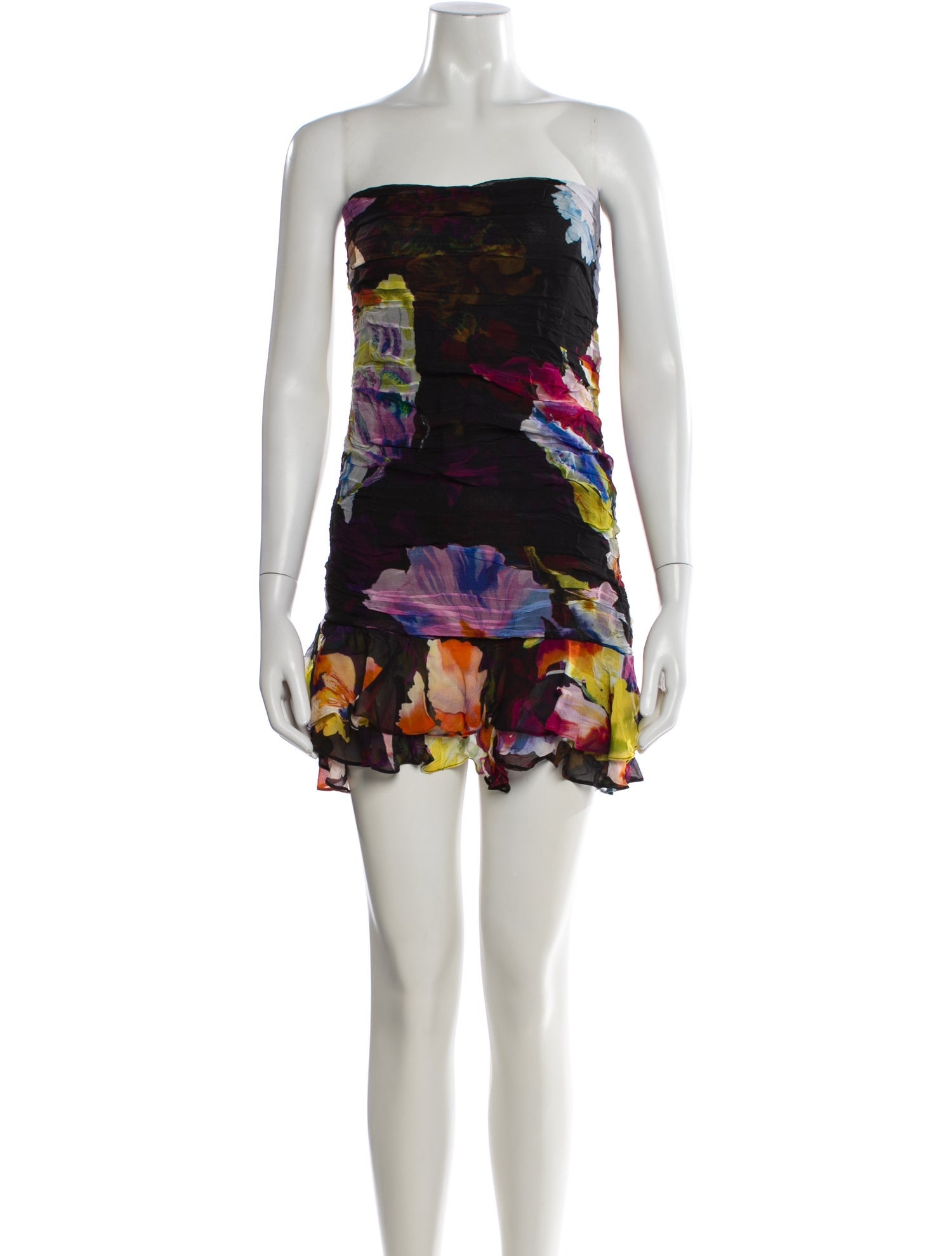 Rococo Sand Floral Print Mini Dress
