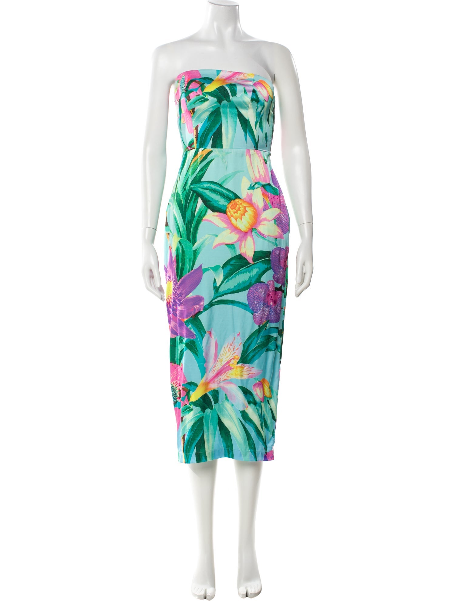 Rococo Sand Floral Print Midi Length Dress w/ Tags