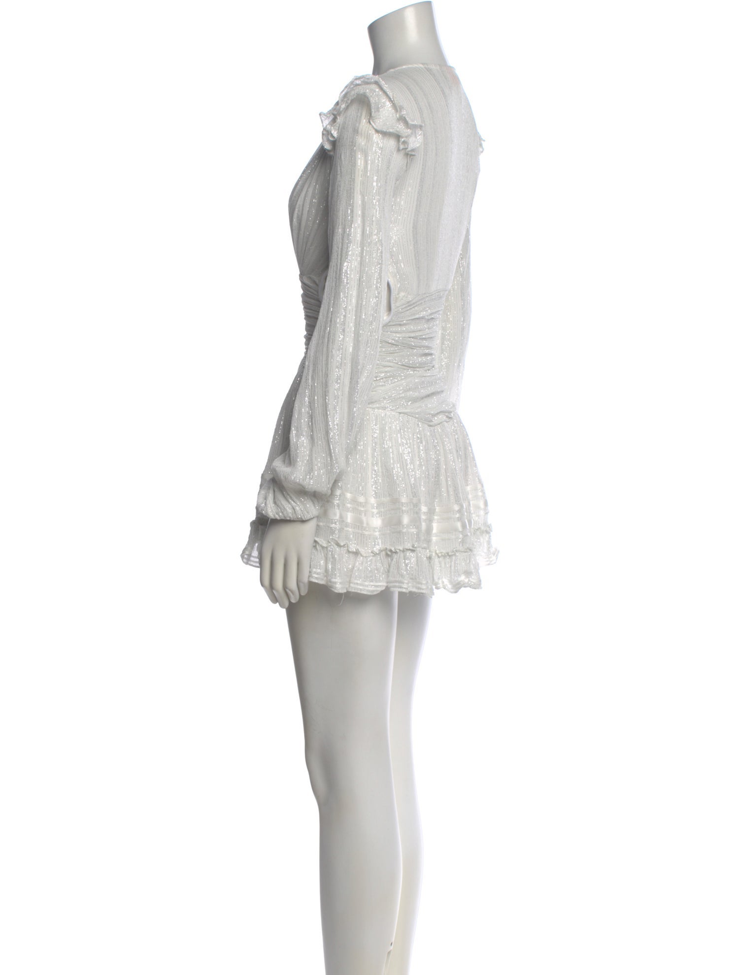rococo sand mini dress Bias Cut Paneled Mini Dress