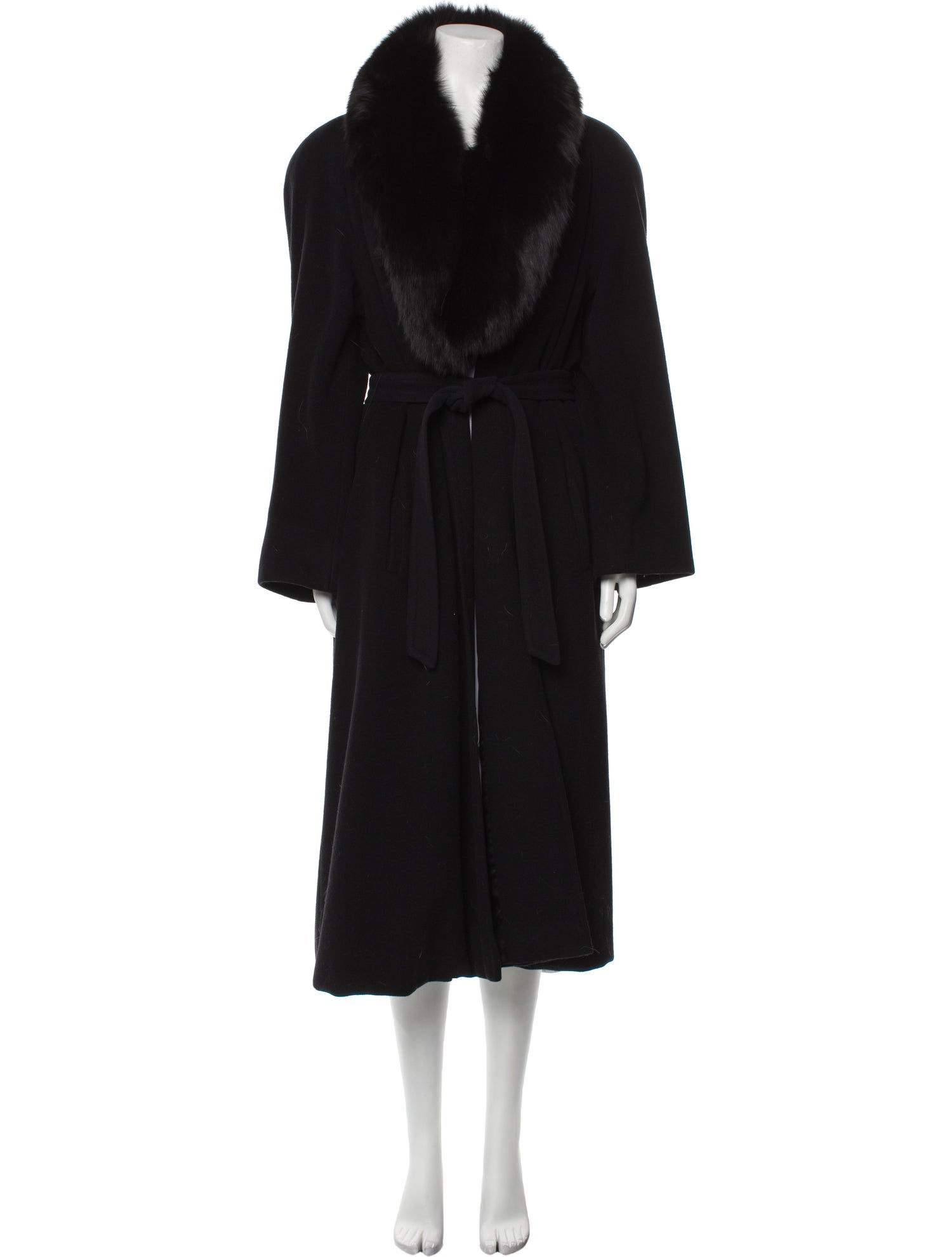 Regency Cashmere Vintage Cashmere Faux Fur Coat