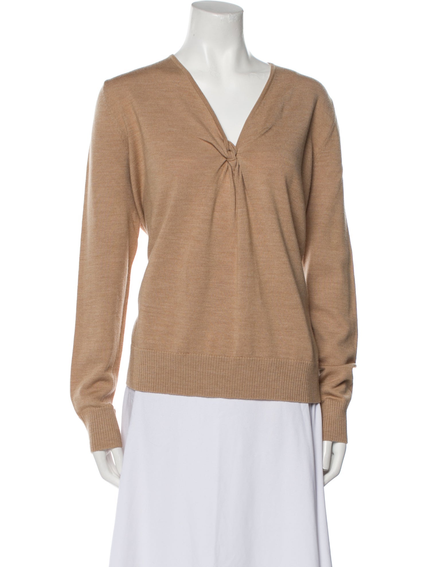 Roucha Wool V-Neck Sweater