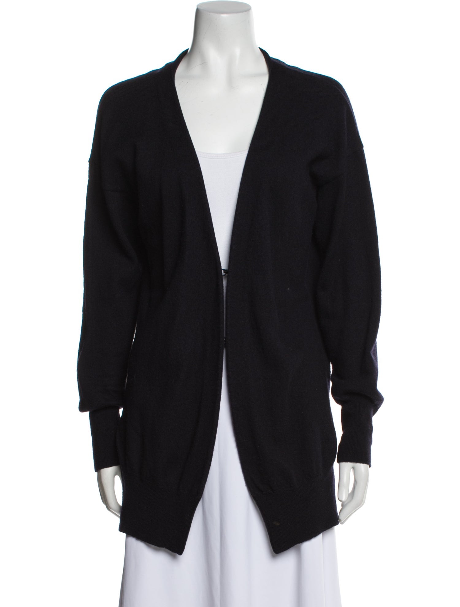 Roucha Merino Wool Plunge Neckline Sweater