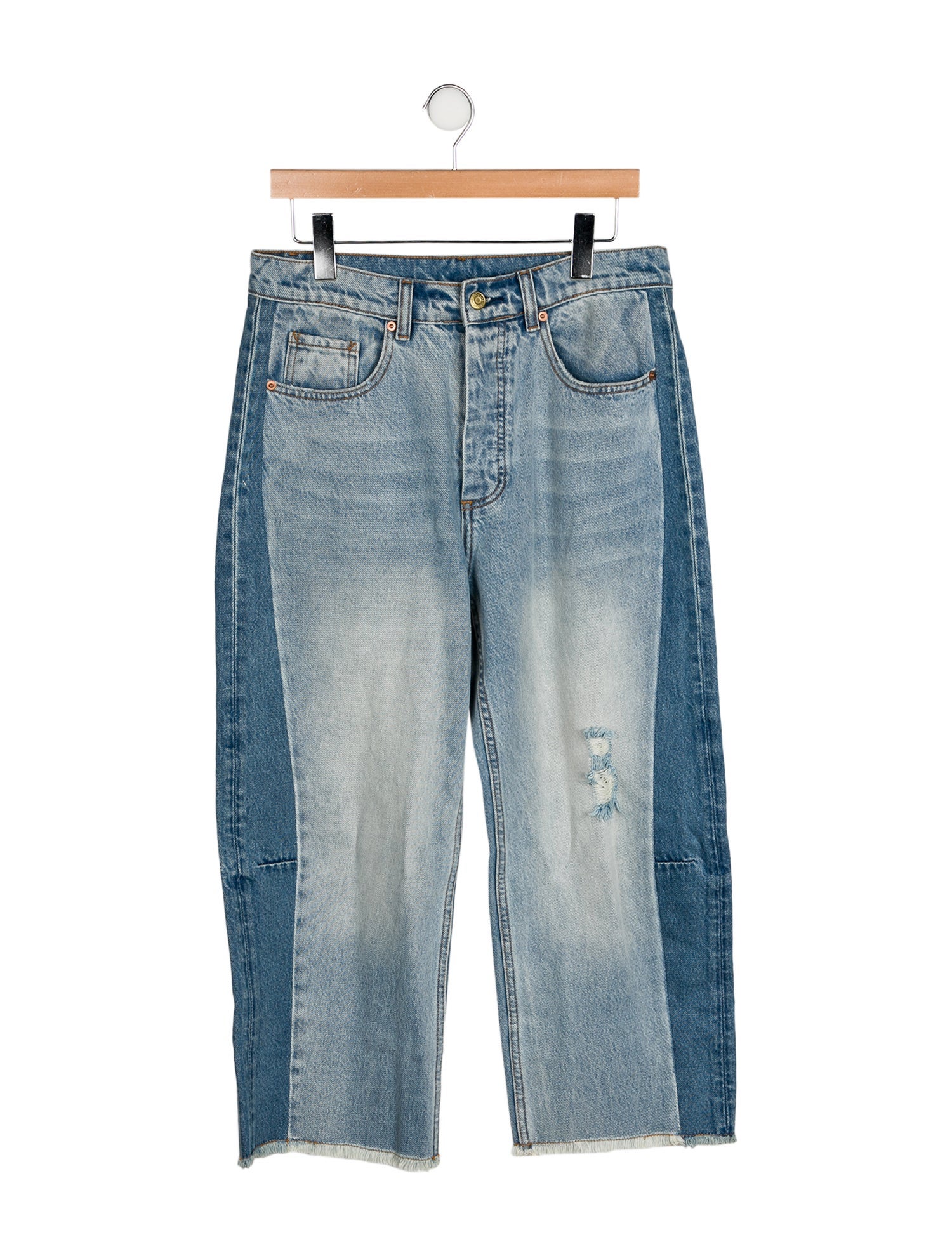 Roucha High-Rise Wide Leg Jeans