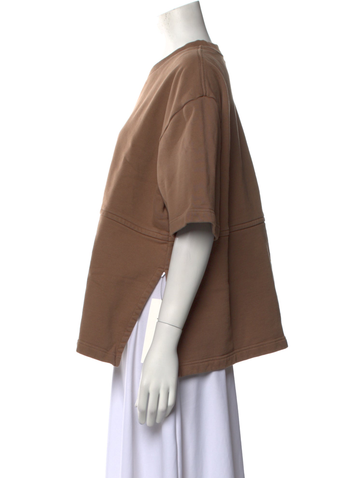 Roucha Crew Neck Short Sleeve Sweatshirt