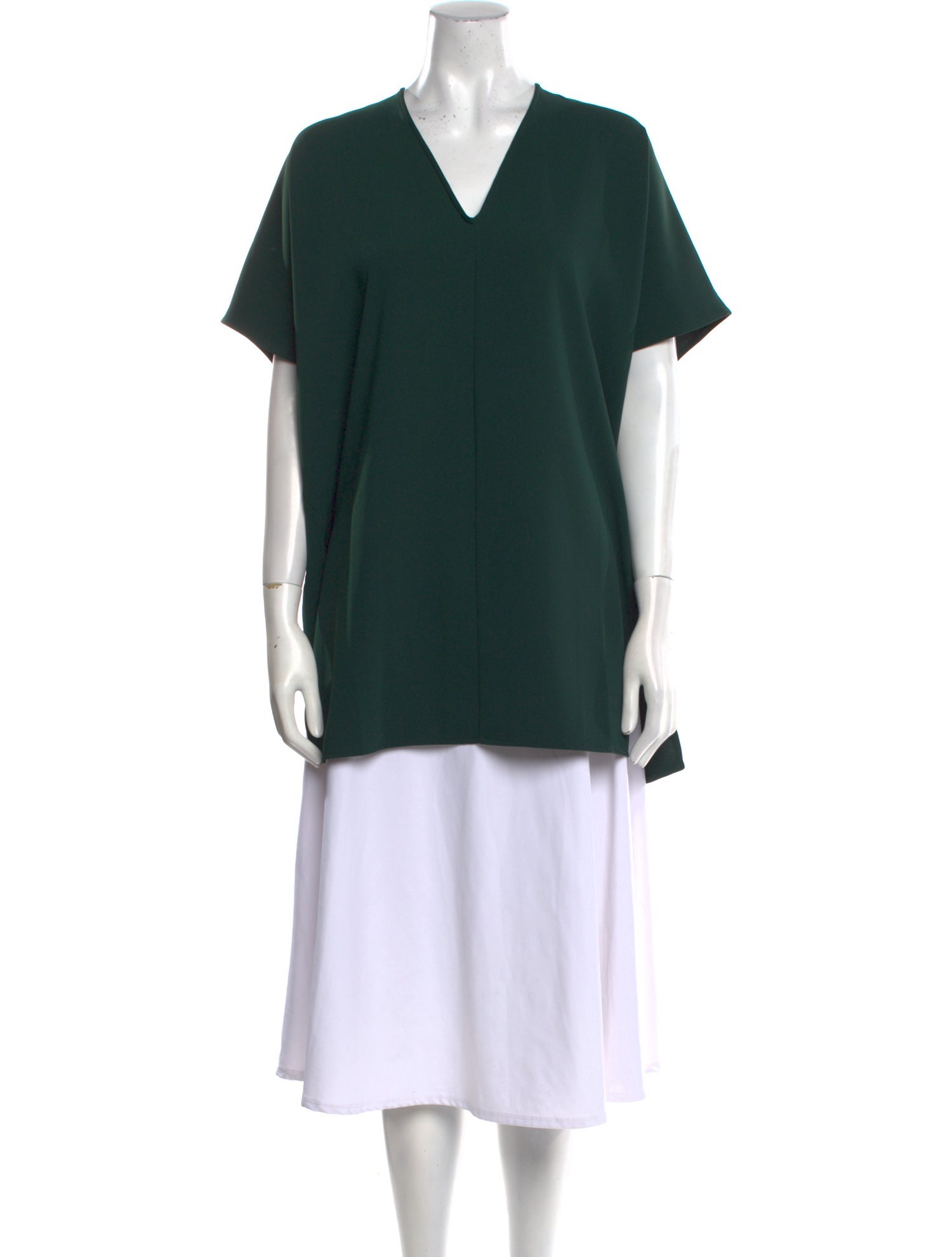 Roucha V-Neck Short Sleeve Tunic