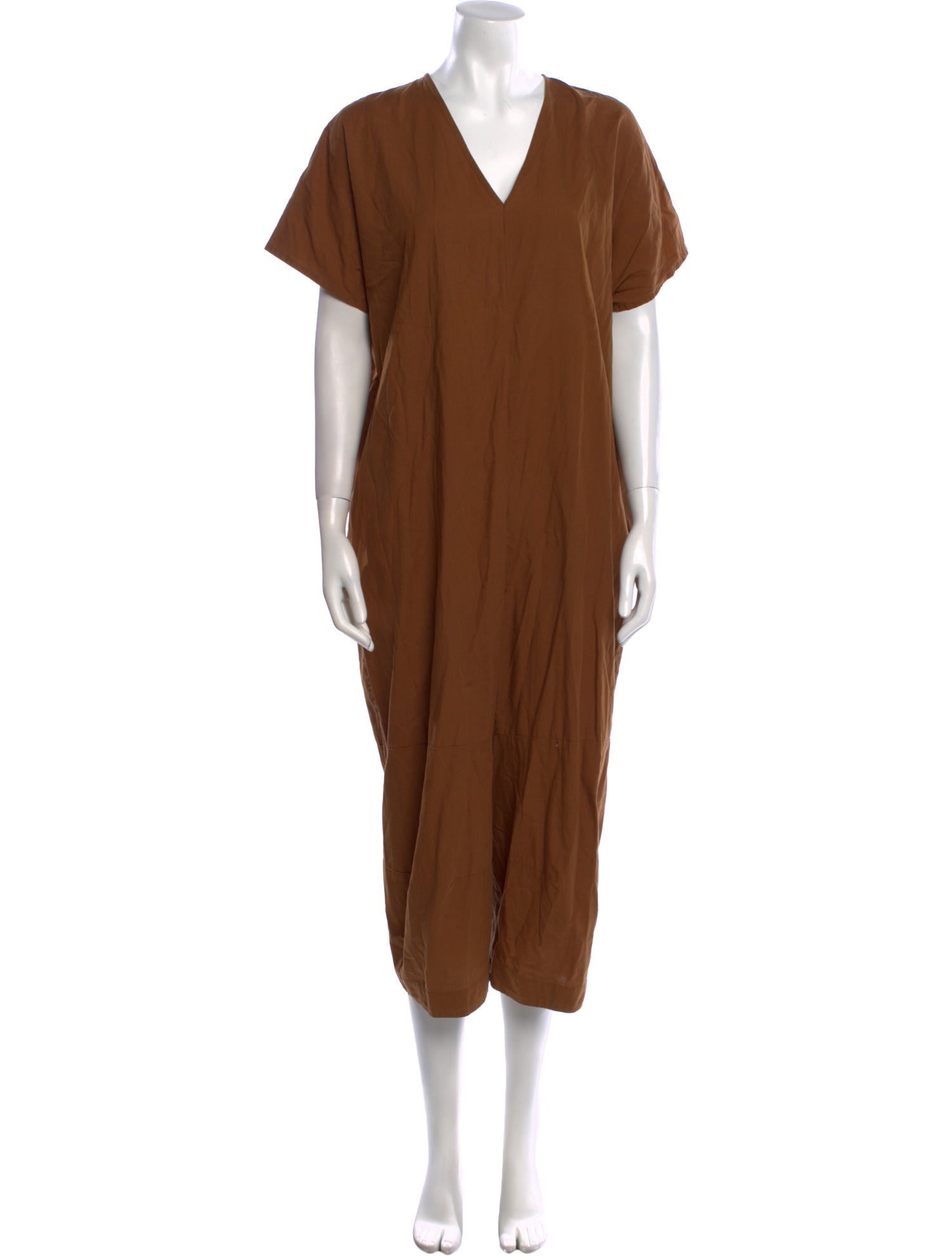 Roucha V-Neck Jumpsuit