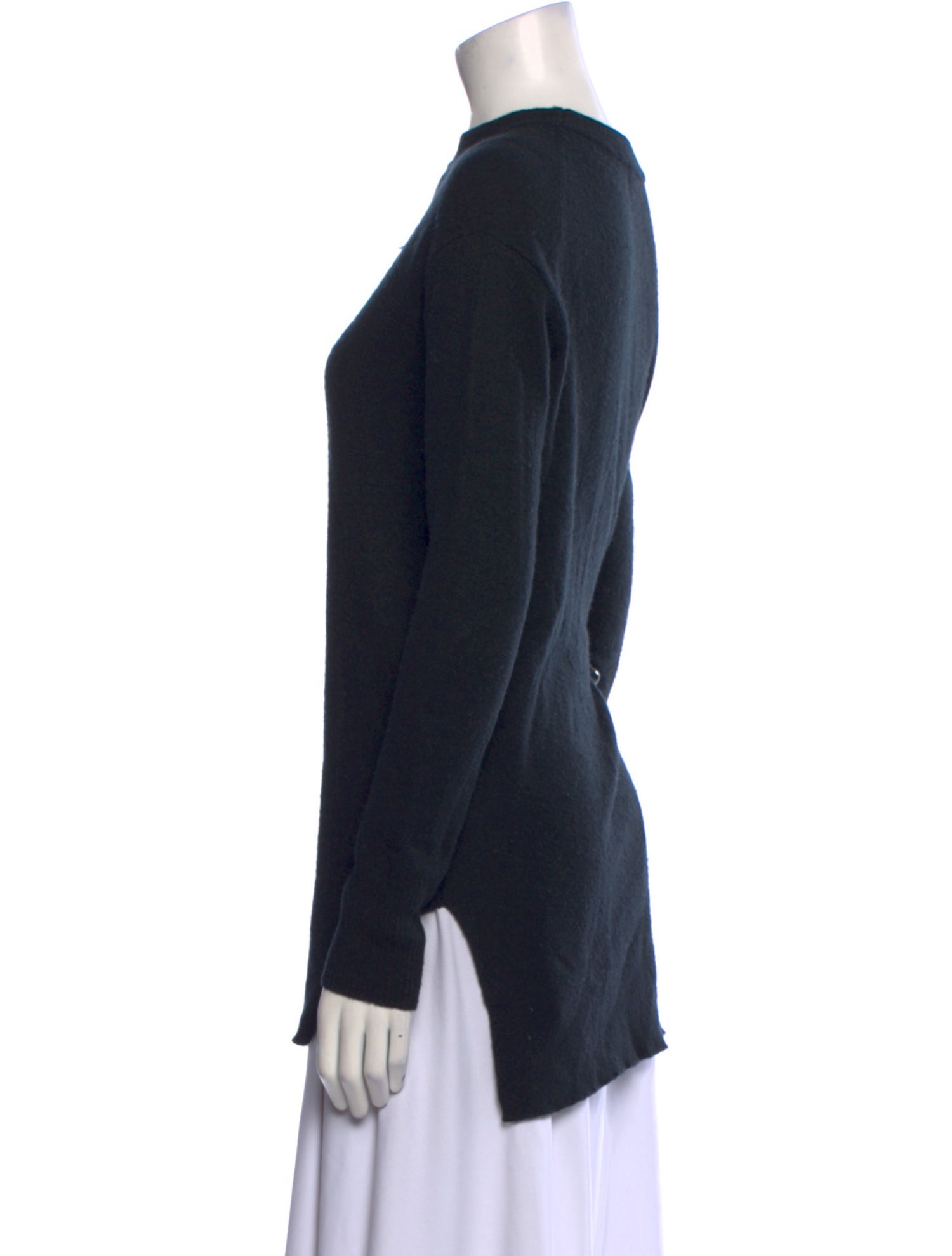 Roucha Merino Wool Crew Neck Sweater