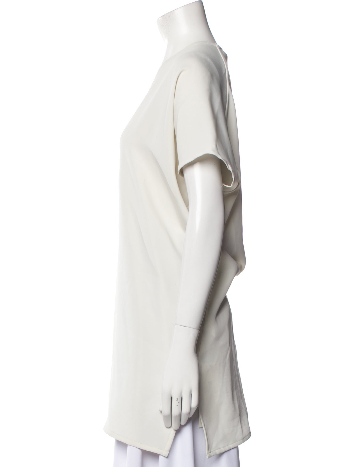 Roucha V-Neck Short Sleeve Tunic