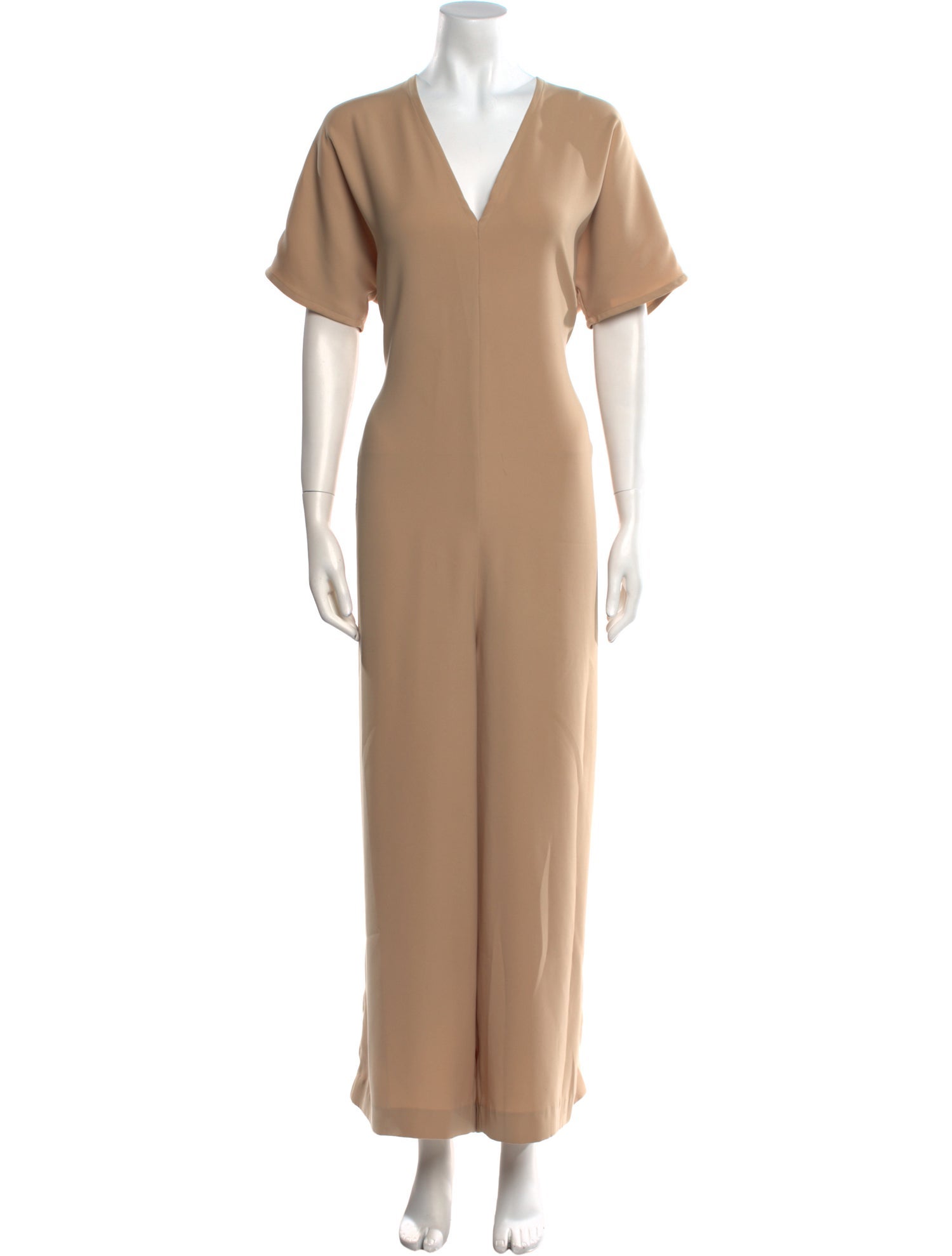 Roucha V-Neck Jumpsuit
