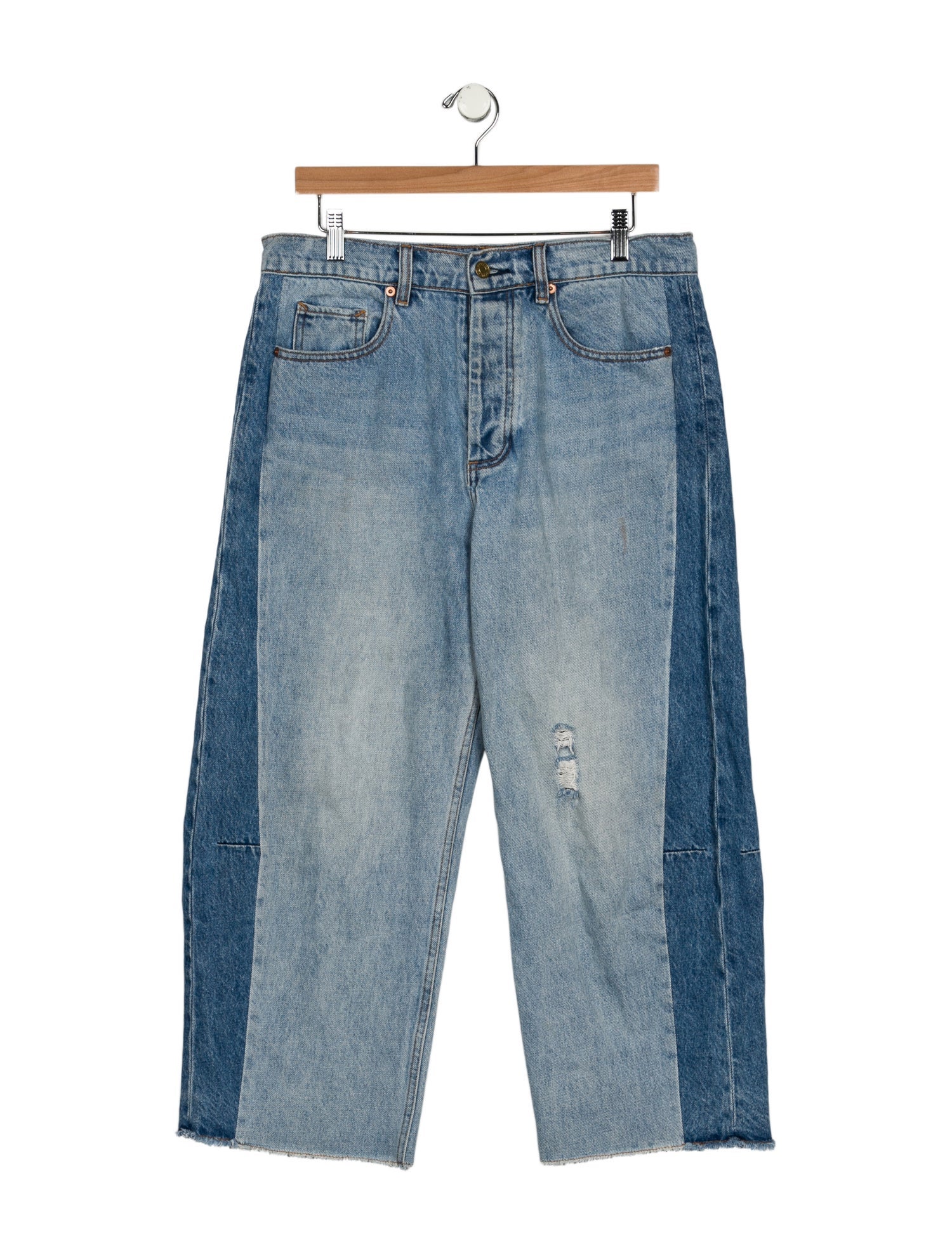 Roucha High-Rise Wide Leg Jeans