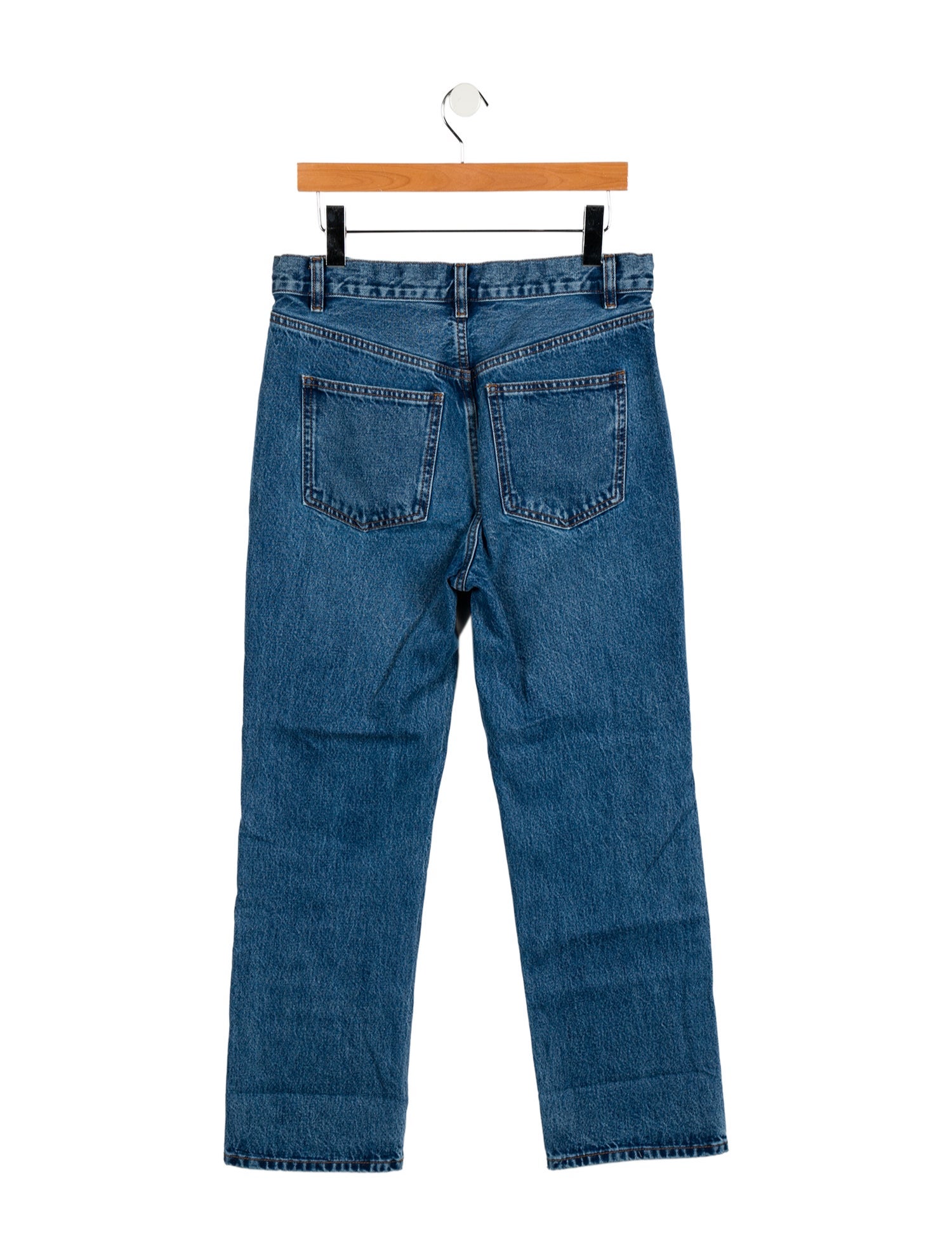 Roucha High-Rise Straight Leg Jeans