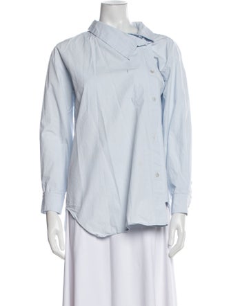 Roucha Long Sleeve Button-Up Top