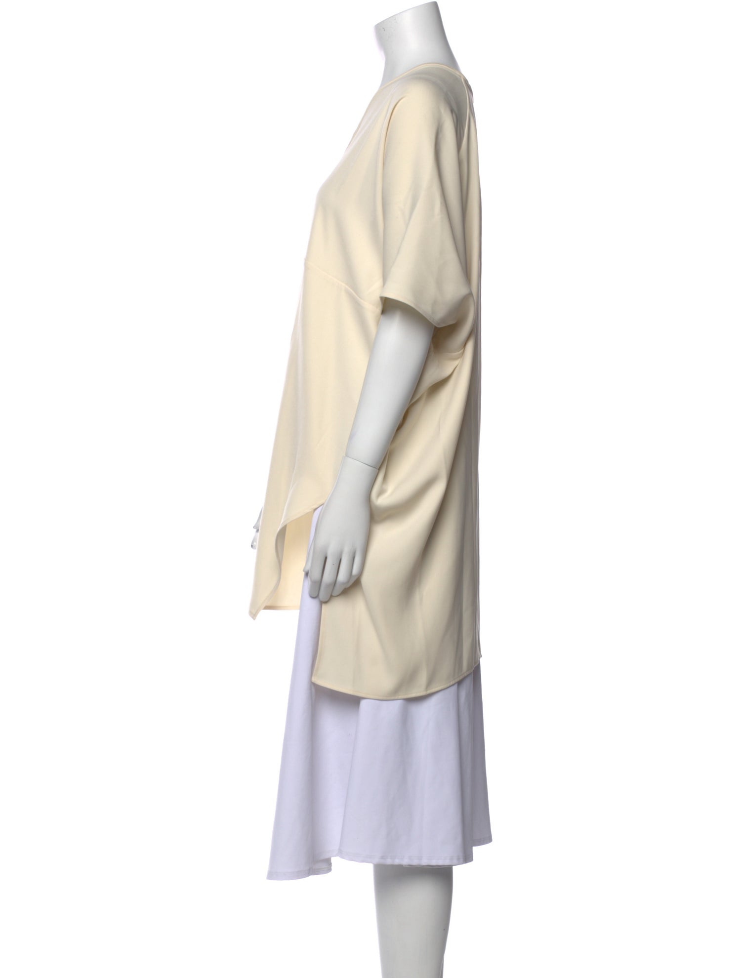 Roucha V-Neck Short Sleeve Tunic