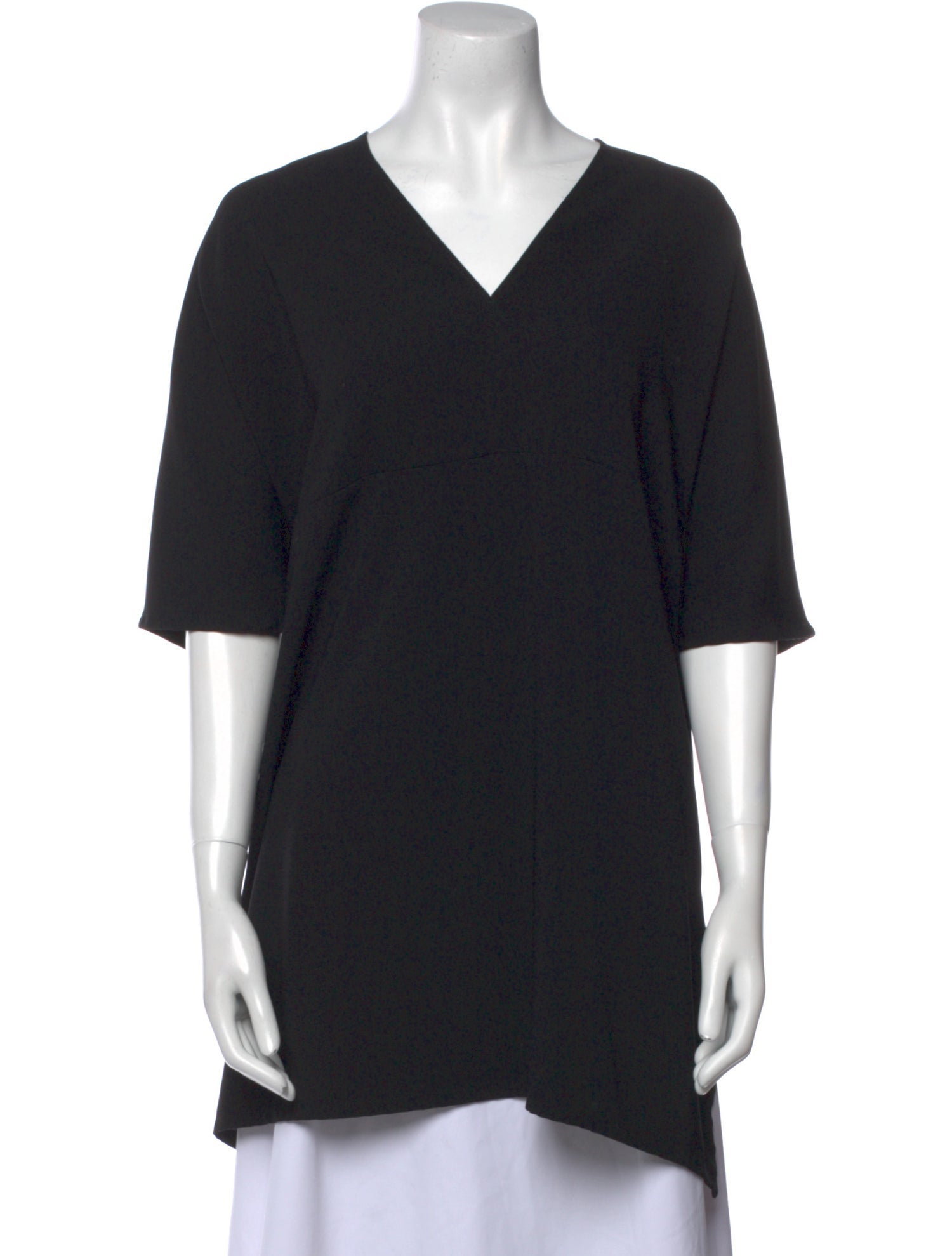 Roucha V-Neck Short Sleeve Tunic