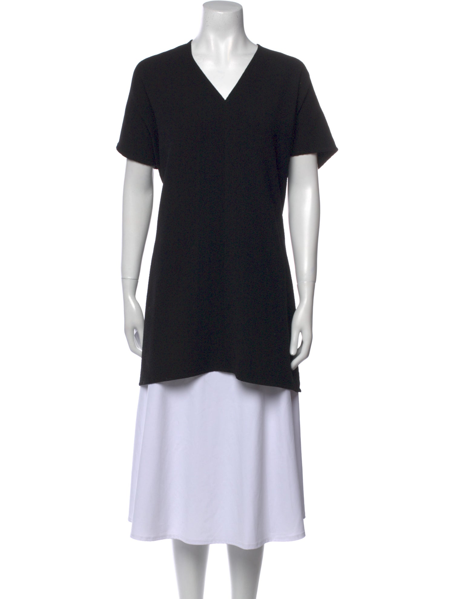 Roucha V-Neck Short Sleeve Tunic