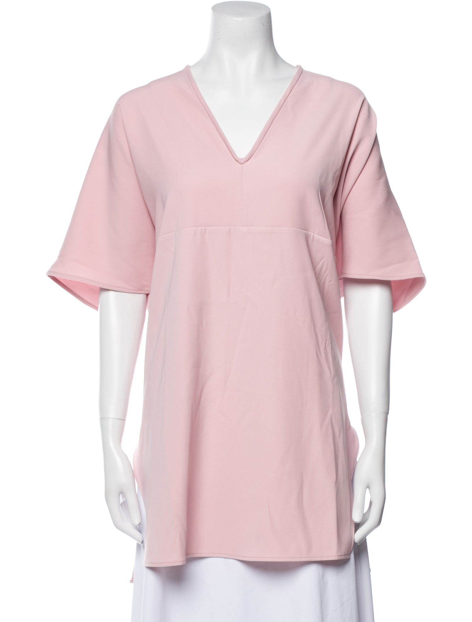 Roucha V-Neck Short Sleeve Tunic w/ Tags