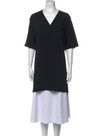 Roucha V-Neck Short Sleeve Tunic