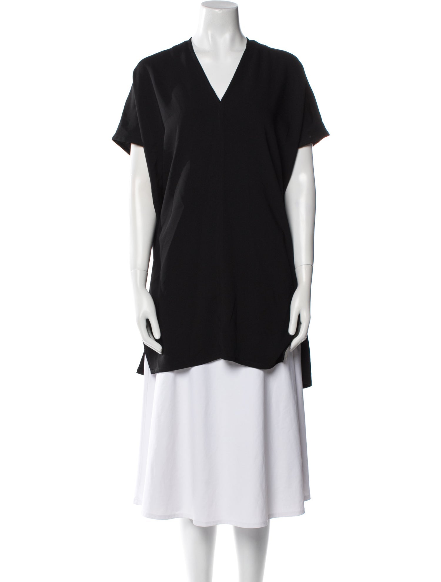 Roucha V-Neck Short Sleeve Tunic