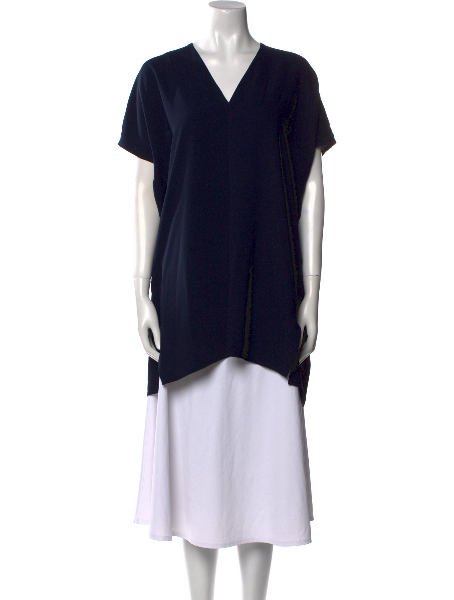 Roucha V-Neck Short Sleeve Tunic