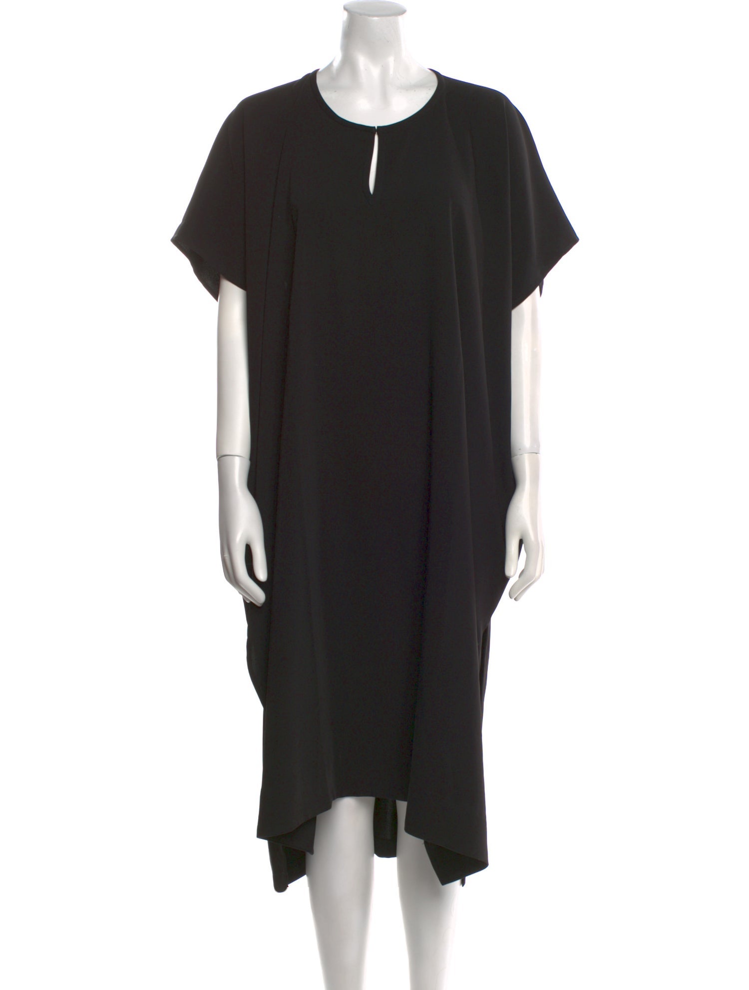 Roucha Crew Neck Midi Length Dress