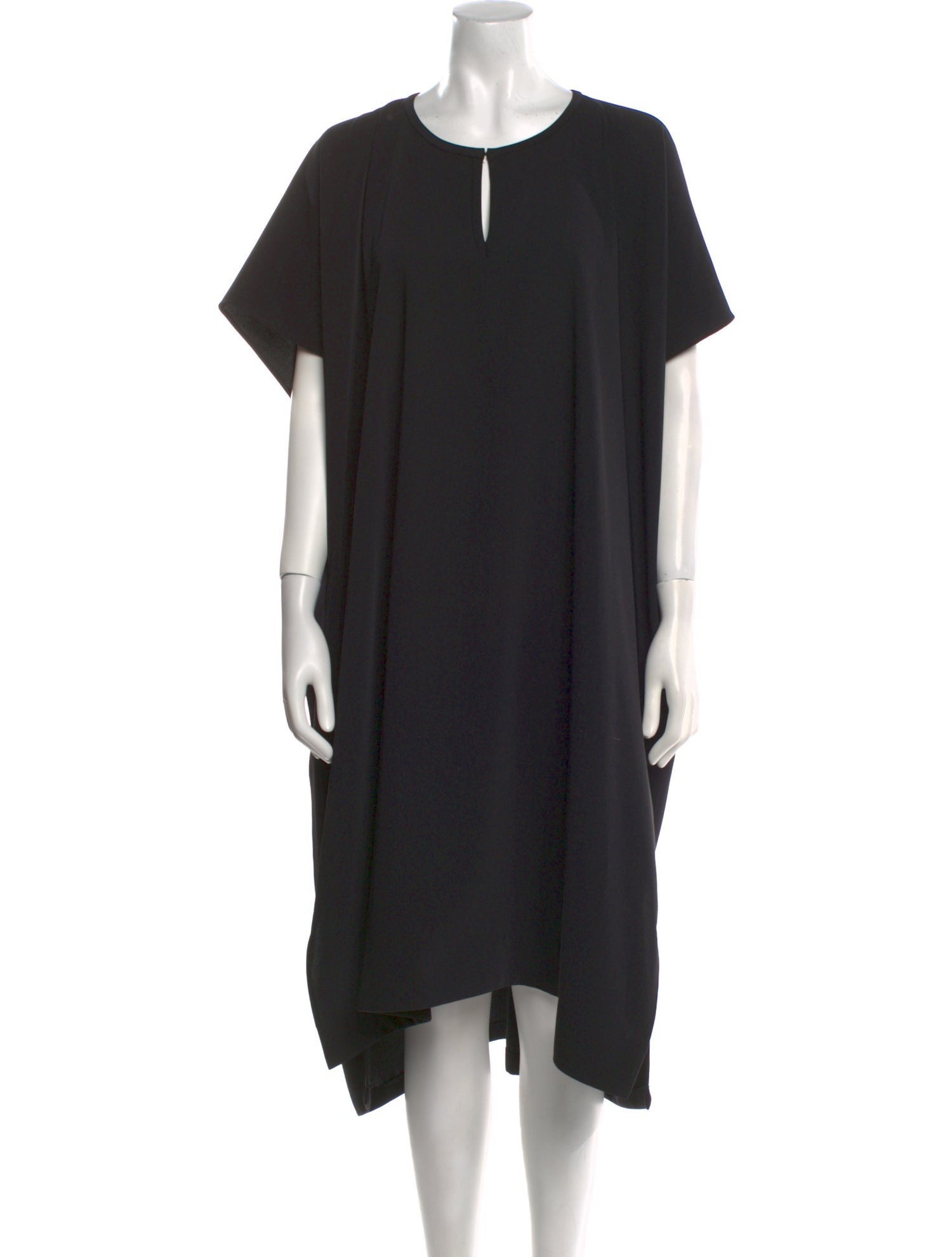 Roucha Crew Neck Midi Length Dress