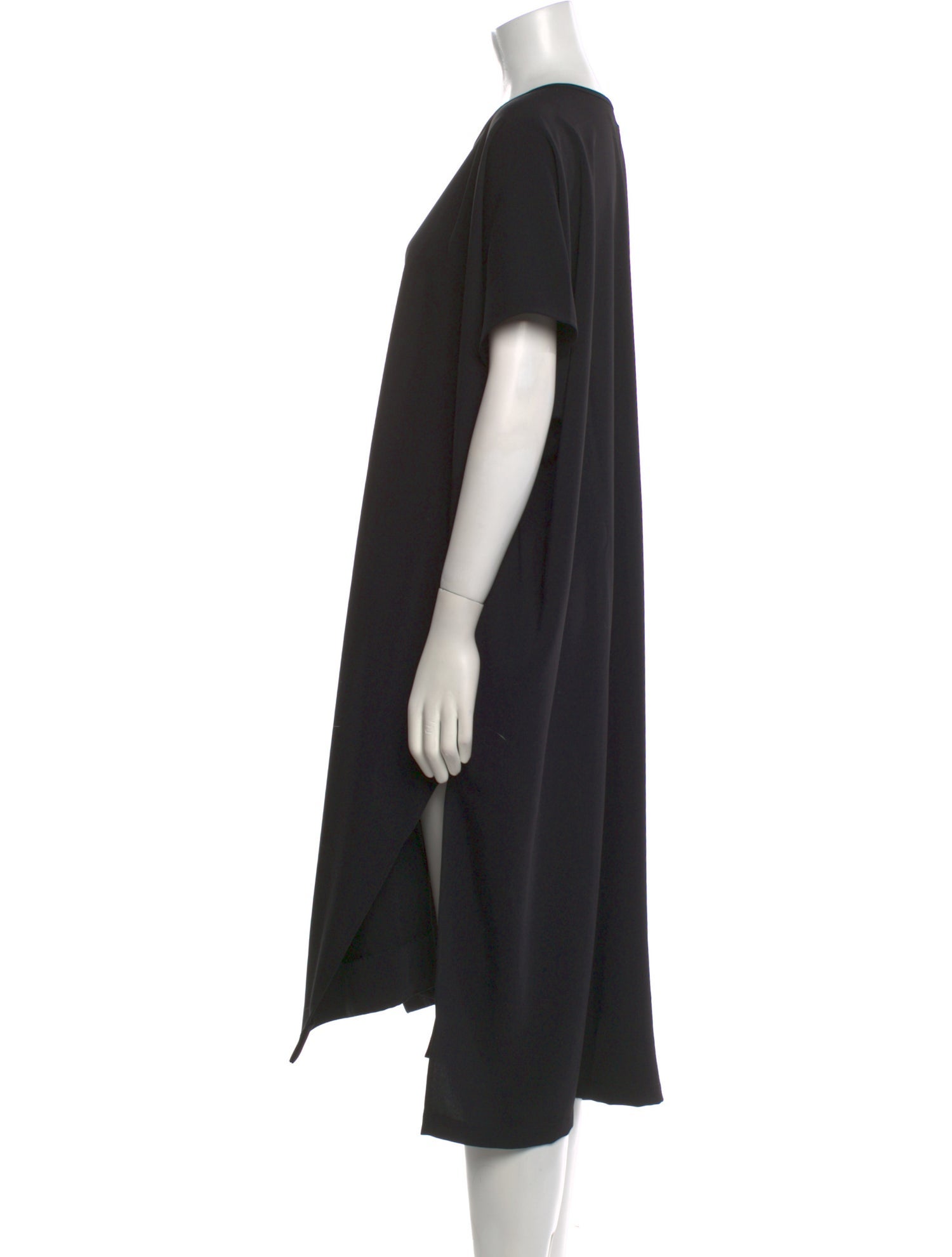 Roucha Crew Neck Midi Length Dress