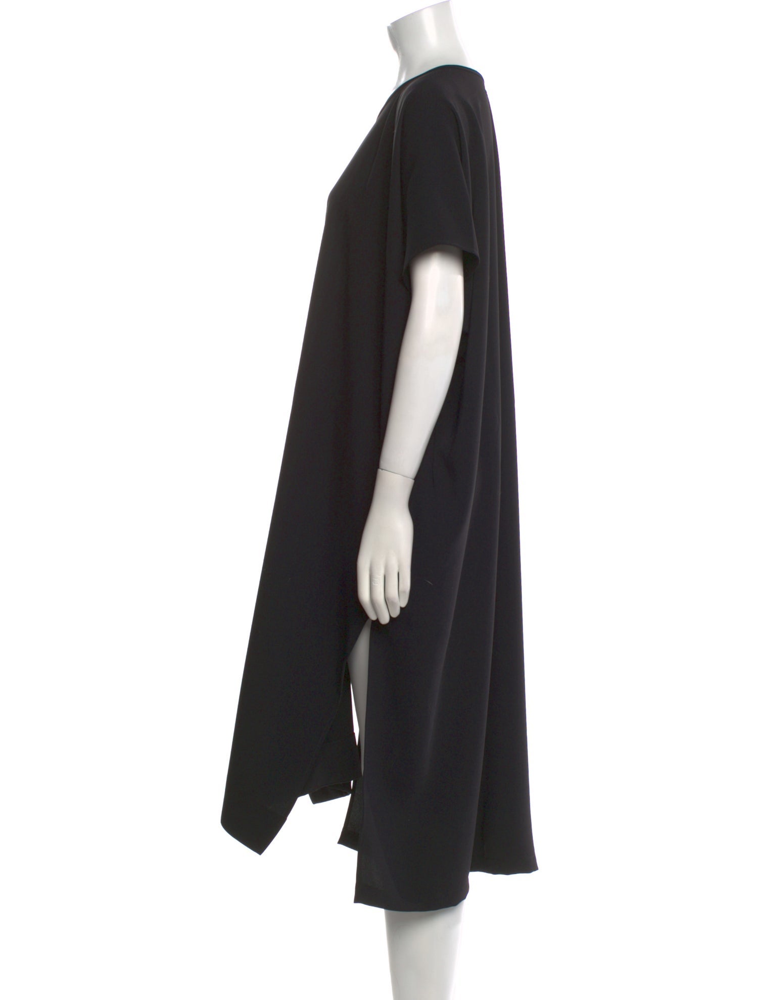 Roucha Crew Neck Midi Length Dress