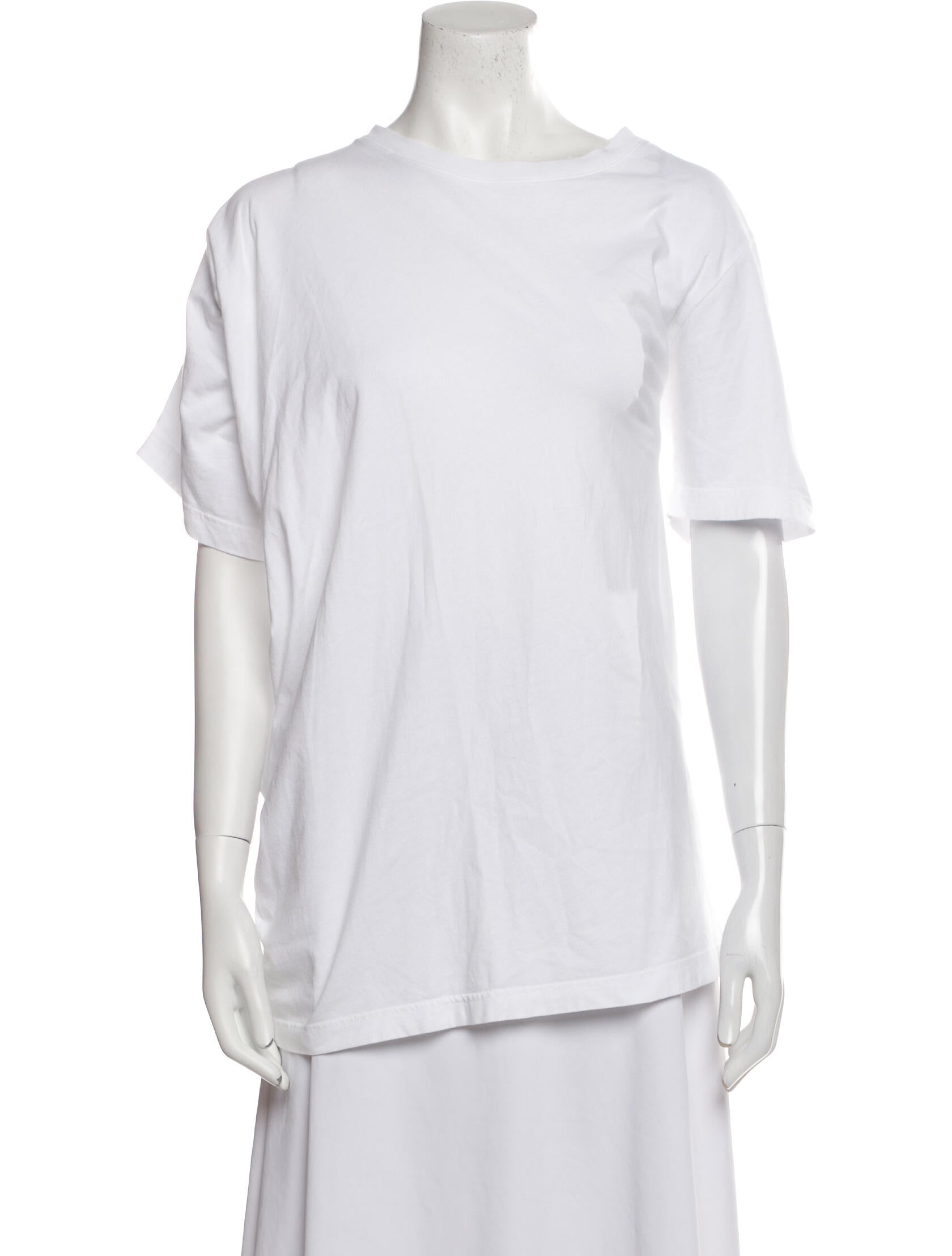 Roucha Bateau Neckline Short Sleeve T-Shirt