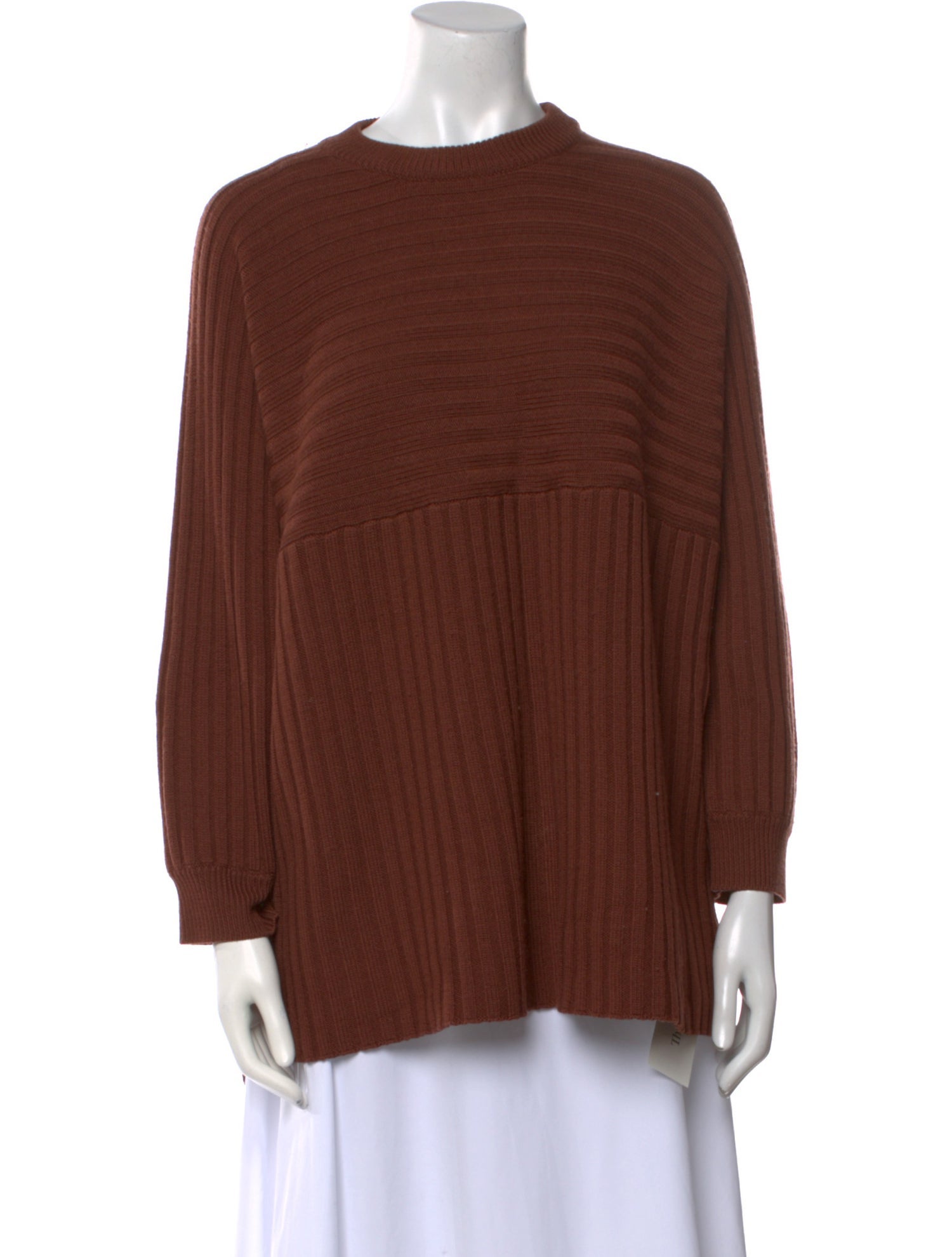 Roucha Merino Wool Crew Neck Sweater