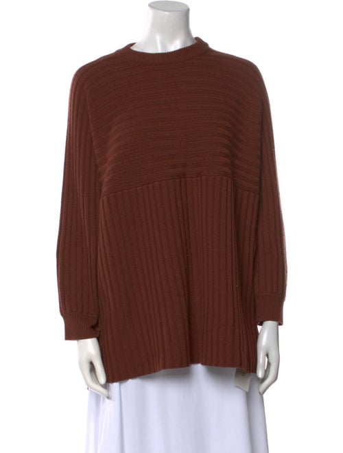 Roucha Merino Wool Crew Neck Sweater