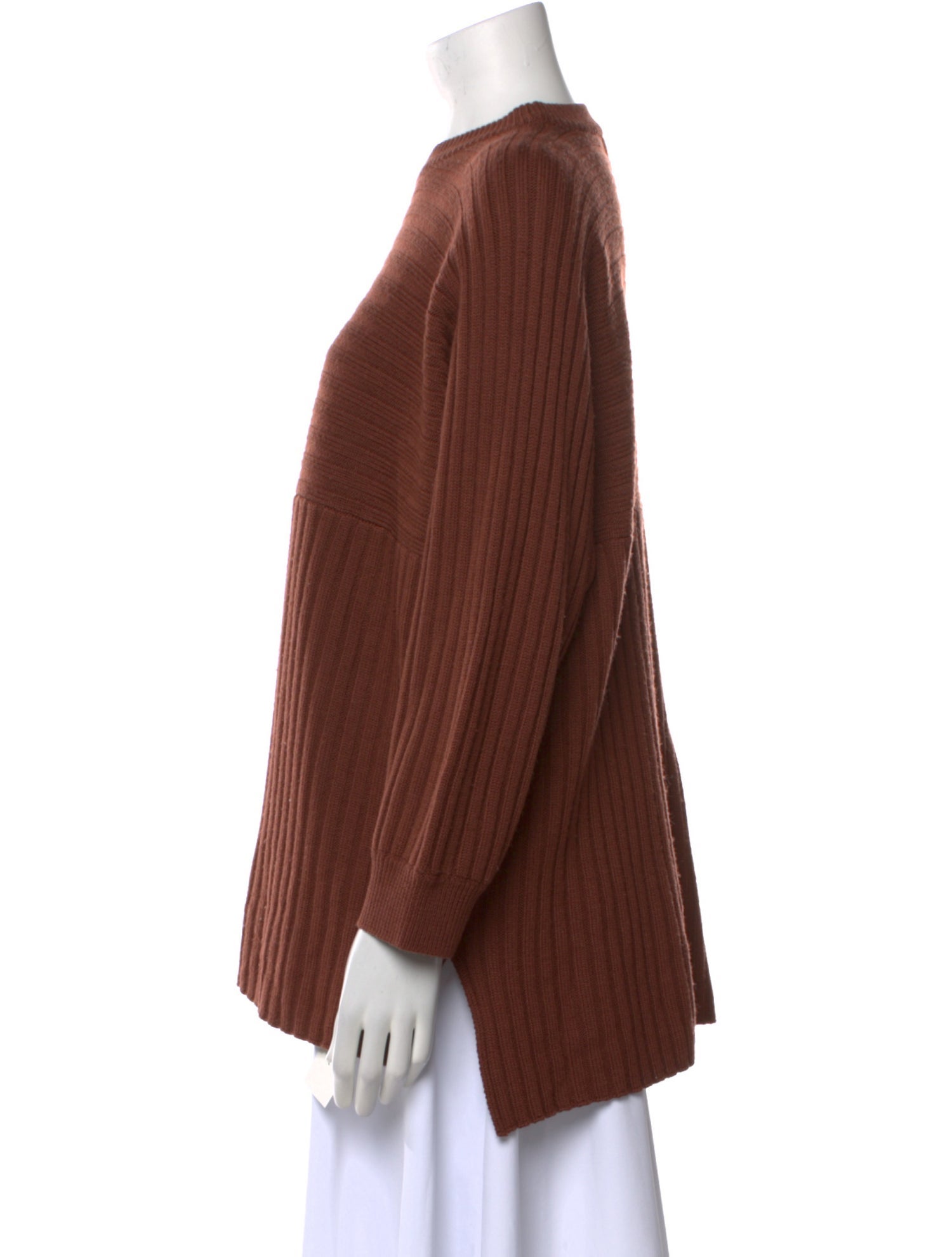 Roucha Merino Wool Crew Neck Sweater