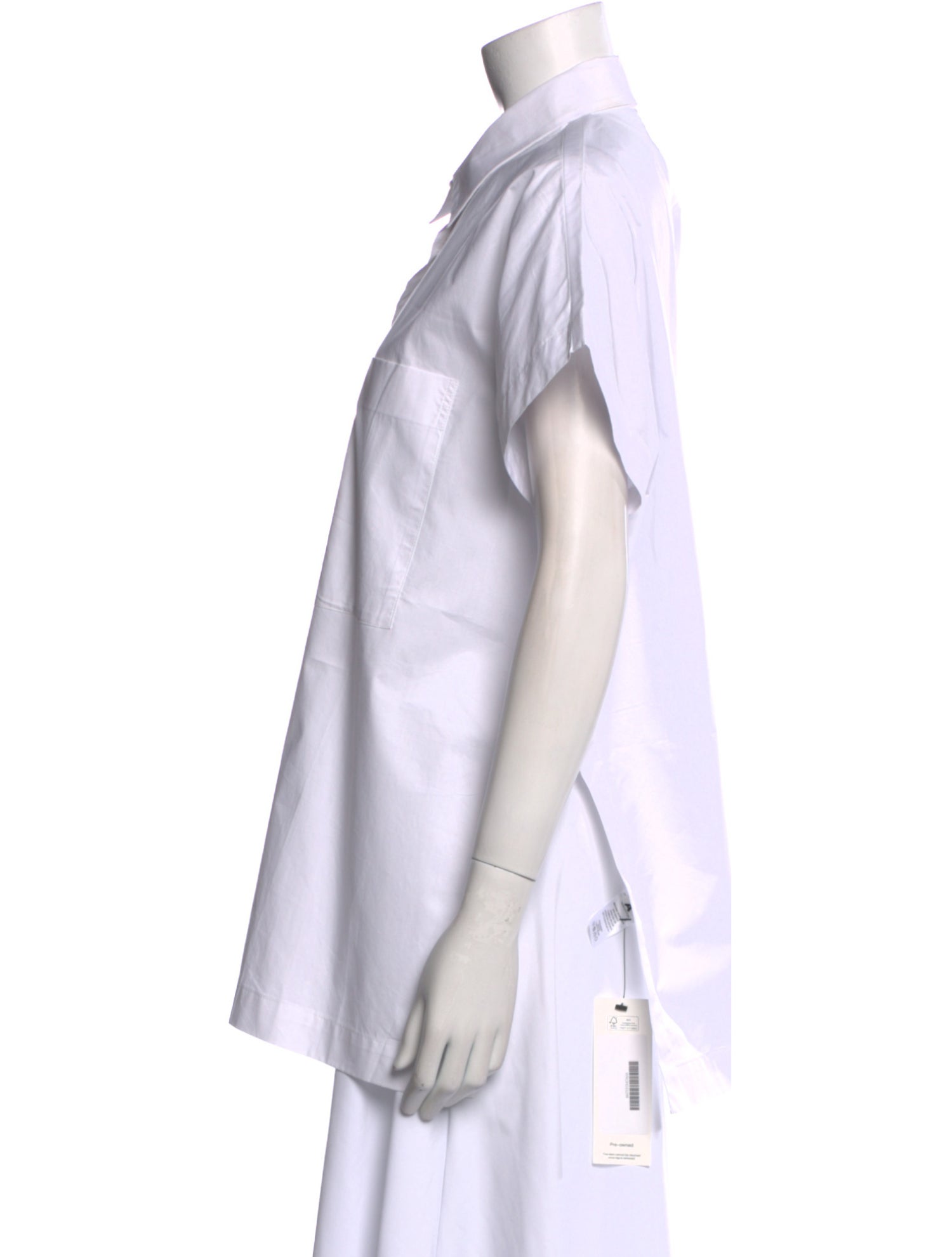 Roucha Short Sleeve Button-Up Top