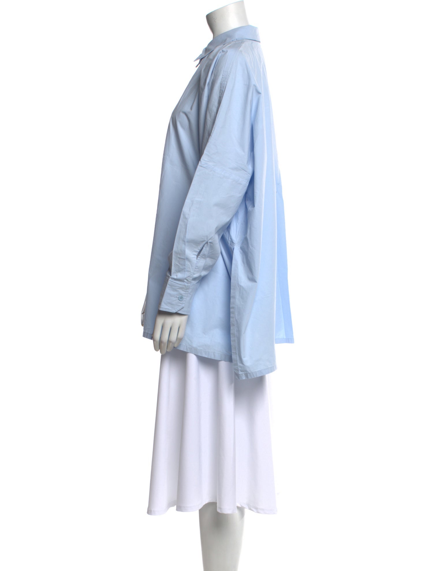 Roucha Long Sleeve Button-Up Top