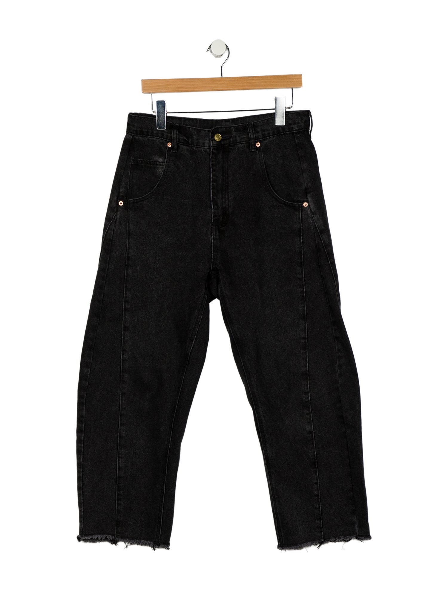 Roucha High-Rise Straight Leg Jeans