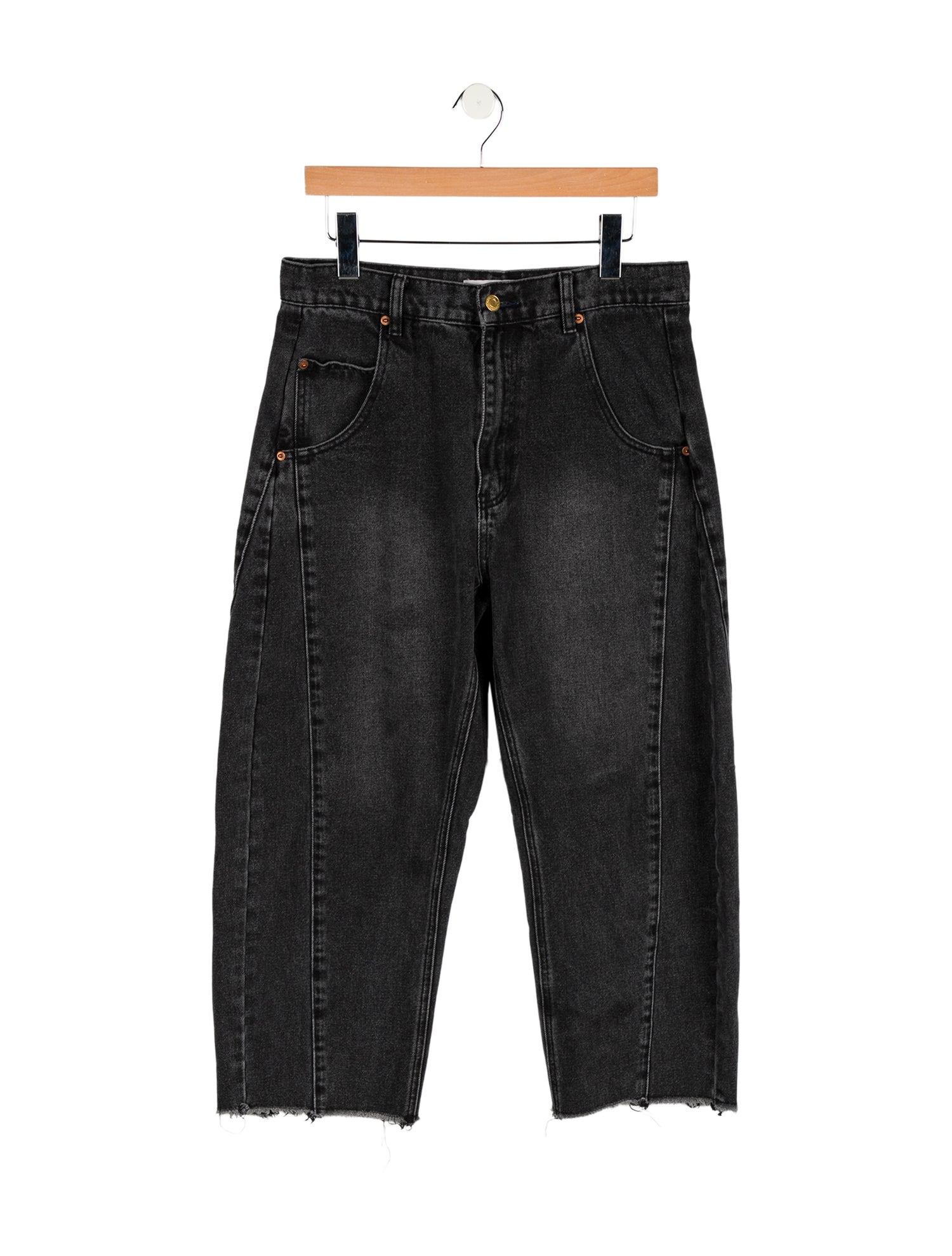 Roucha High-Rise Wide Leg Jeans